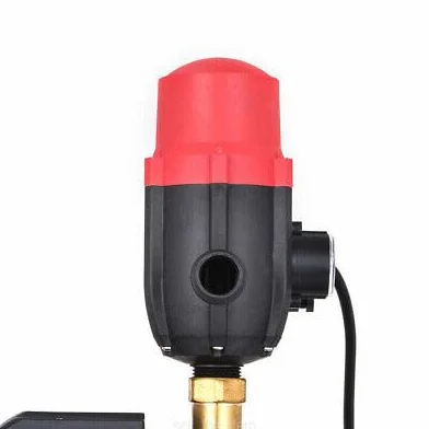 Bomba centrífuga de 2500 W, bomba de jardín con interruptor de presión, 2850 rev/min, bomba de agua para el hogar y jardín