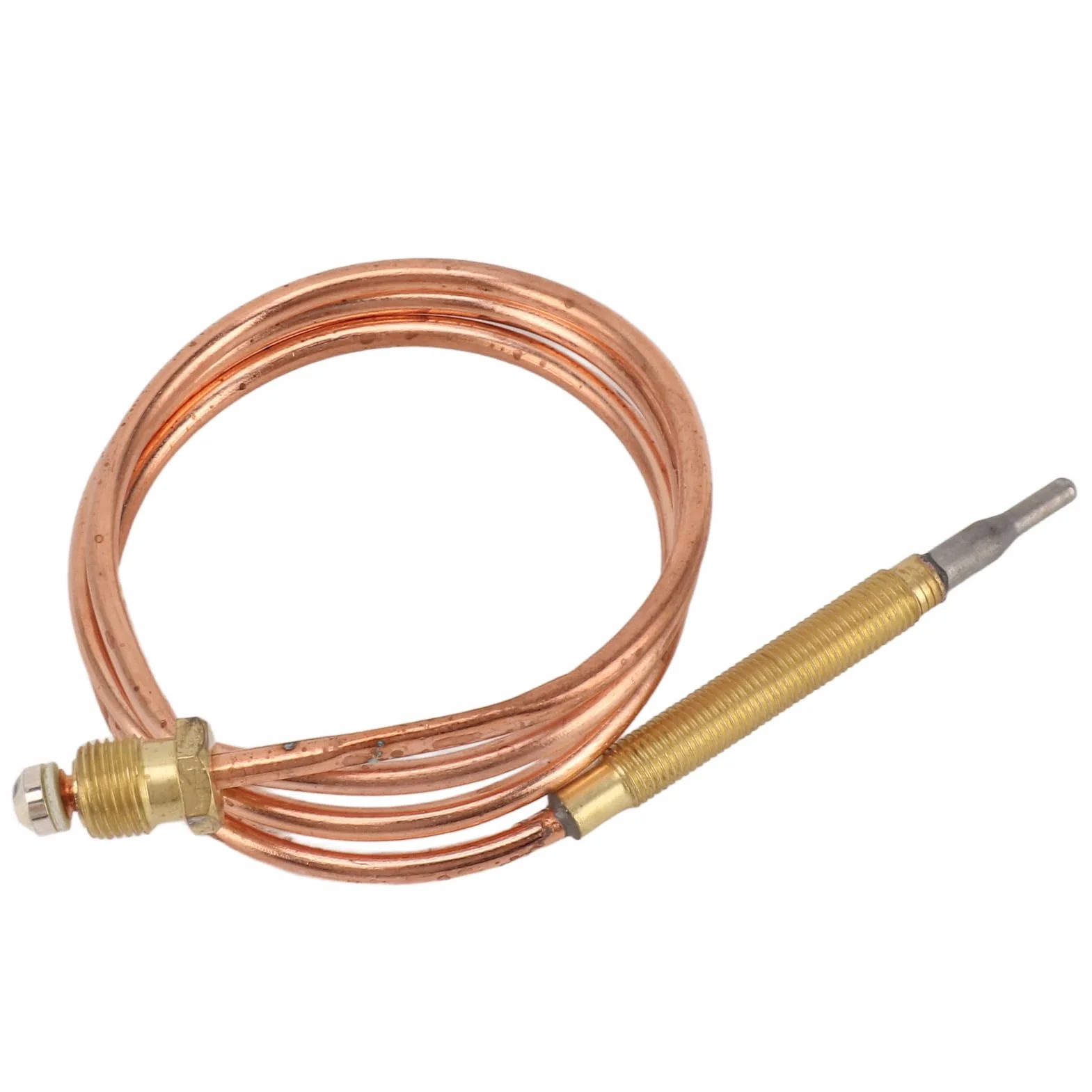 Termopar de Repuesto Universal, Cobre Resistente a Altas Temperaturas para Estufas de Chimenea, Hornos de Gas, Calderas