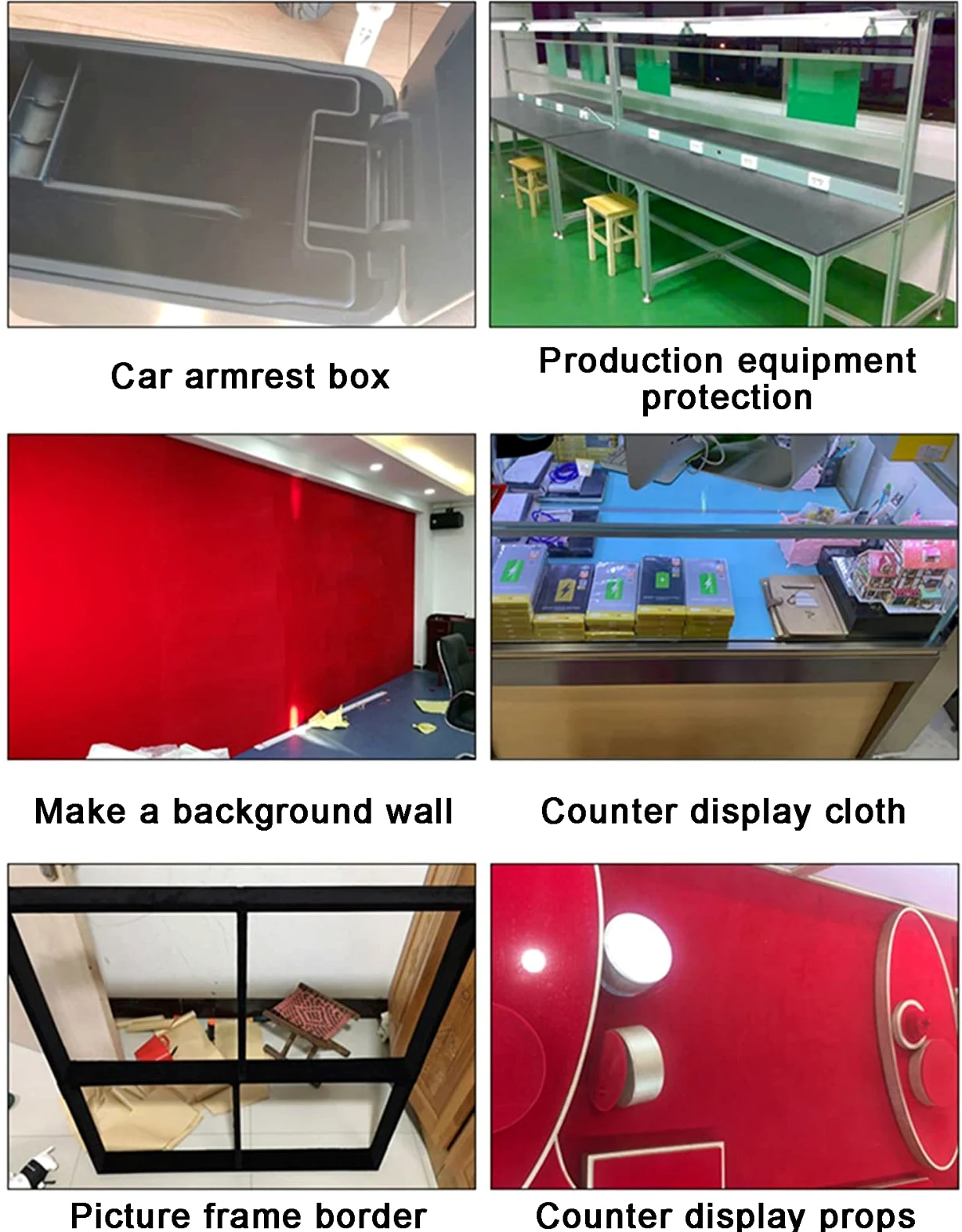 Autoadhesivo muebles pegatina forro, Papel adhesivo de tela fieltro autoadhesivo 150 cm ancho for cajones, aparadores y expositores joyas(Aqua Grey,1.5 * 5m)
