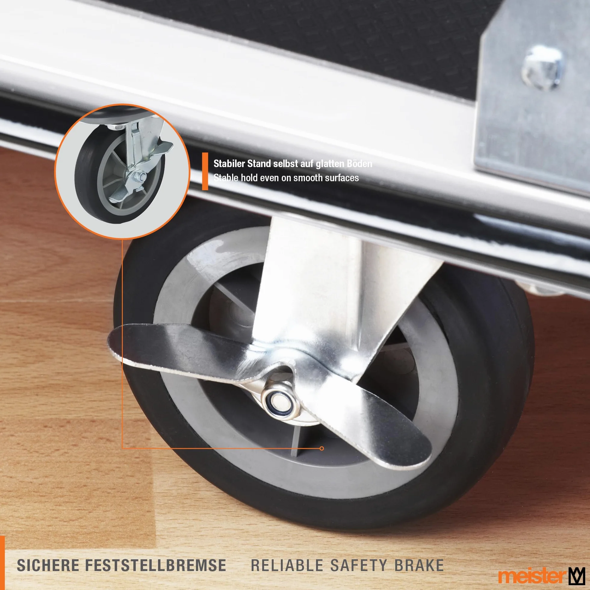 Meister 8985630 - Carretilla de plataforma