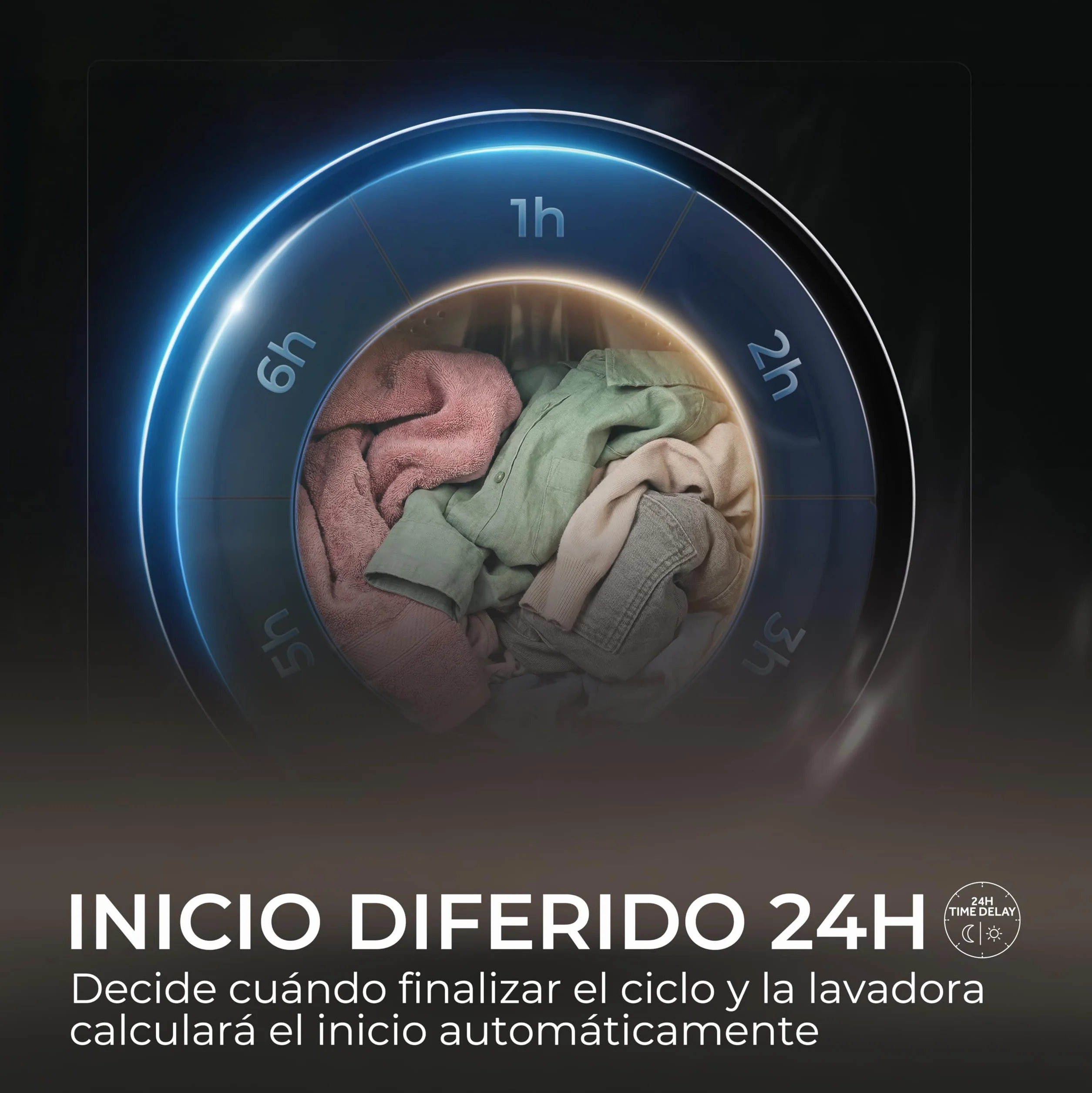 Haier I-Pro Series 3 HWD80B14939S8-IB Lavadora Secadora 8KG 5KG 1400 RPM 60CM Antracita