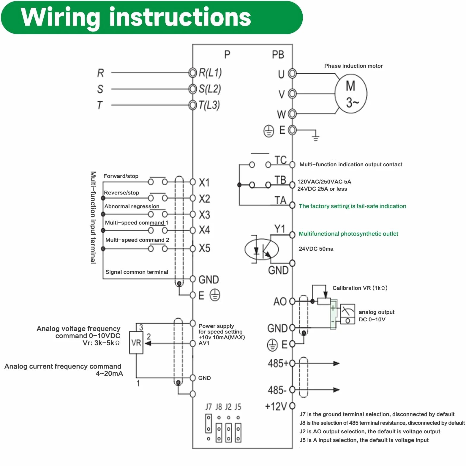 DEWIN Variador de Frecuencia, Convertidor de Frecuencia VFD Controlador de Velocidad del Motor VFD Convertidor de Frecuencia de Salida de Entrada Trifásico 380V 2.2kW