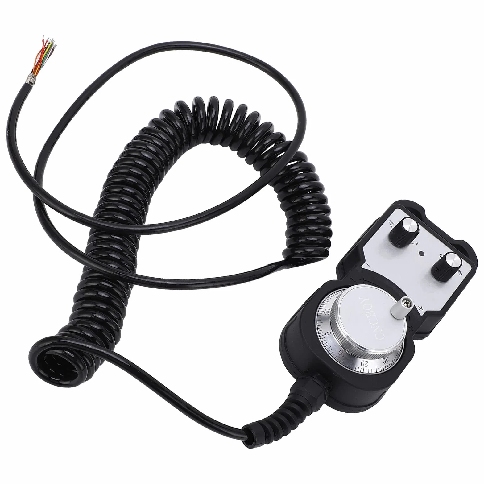 Volante Torvex, controlador de volante CNC 100PPR MPG Pendant de 4 ejes y 3 niveles, compatible con tornos fresadores