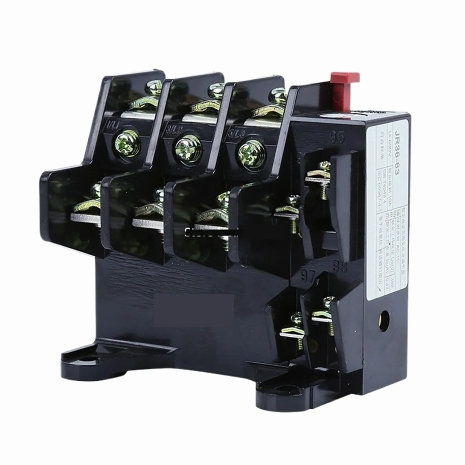 Protector de relé de sobrecarga térmica JR36 | JR36-20 JR36-63 JR36-160(JR36-160 75-120A)