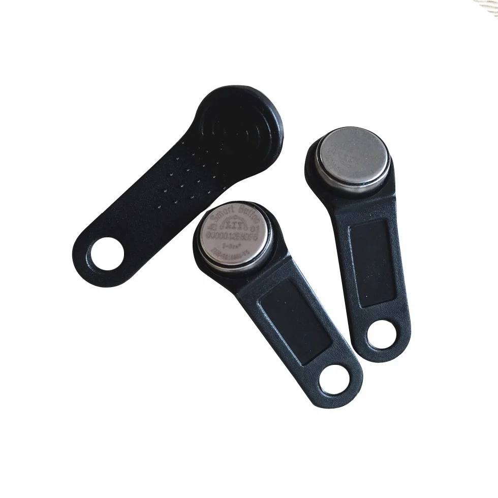 YARONGTECH DS1990A-F5 iButton Tag Negro Paquete de 100