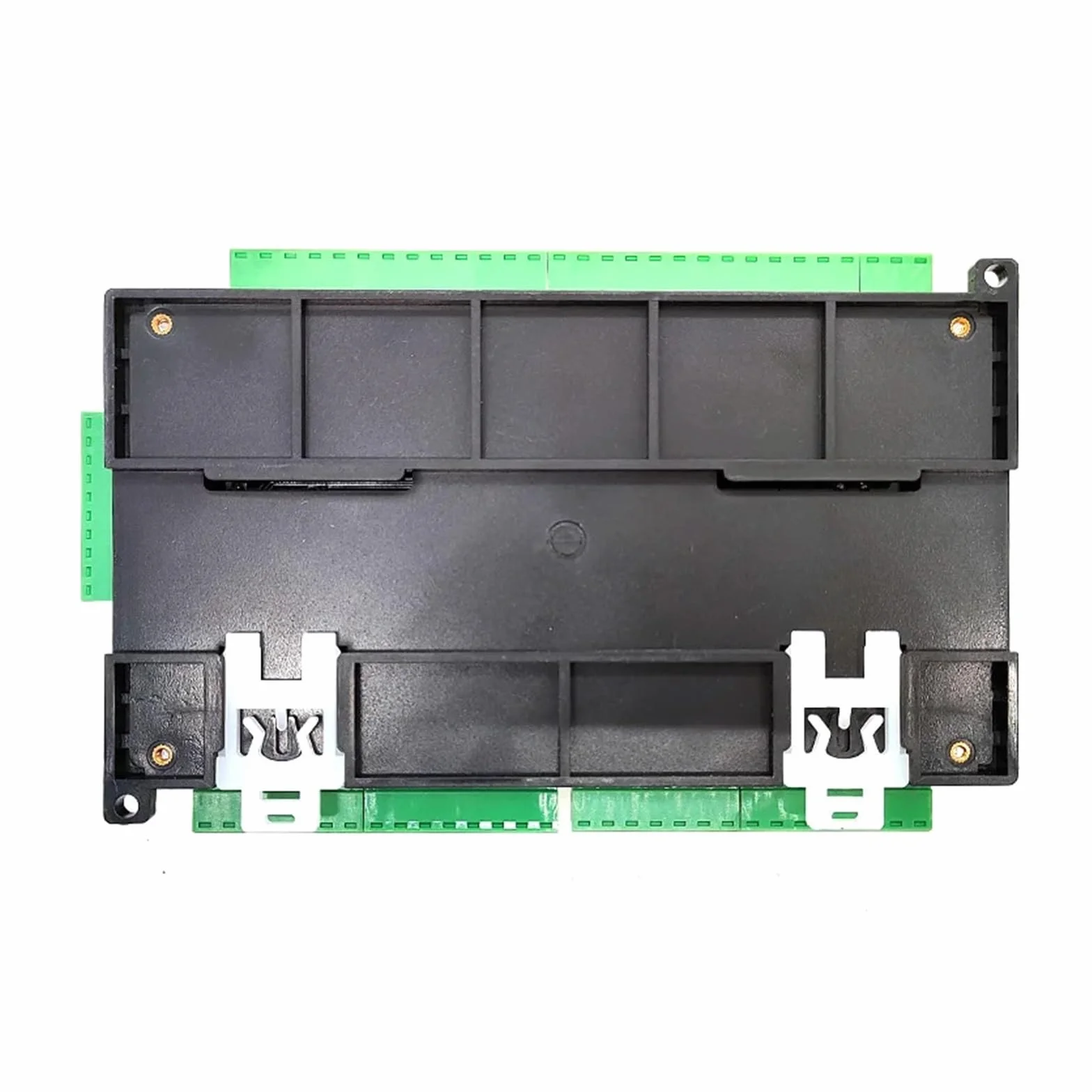 Controlador lógico programable PLC FX3U 48MR 48MT 24 entradas 24 Salidas con relé RS232 RS485 38400bps Transistor PLC Controlador lógico programable 6AD 2DA(FX3U 48MR)