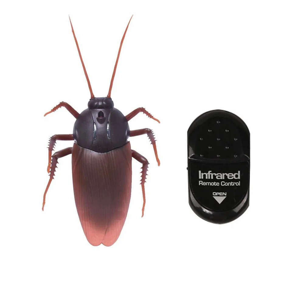 Cucaracha de Control Remoto, Juguete de Alta Simulación por Infrarrojos para Niños, Regalo Halloween Navidad