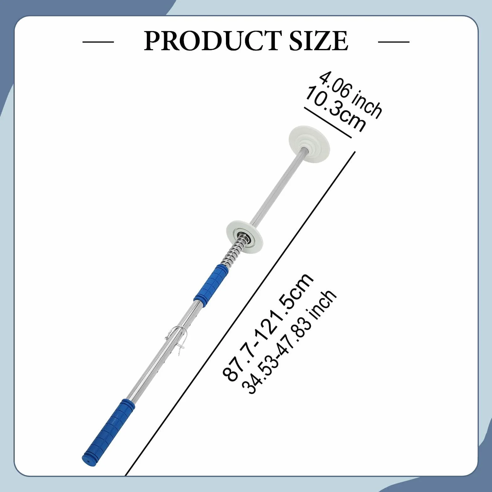 perfk Dispensador de film estirable, soporte para dispensador de film retráctil, ajustable, de mano, de 6 a 20 pulgadas de ancho para embalaje de palés en