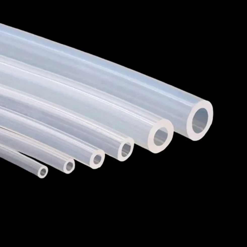 Tubo de silicona Flexible de 1 metro, manguera de goma de silicona transparente de 0,5mm a 50mm de diámetro interior, tubo de refrigeración al vacío(46 * 54mm)