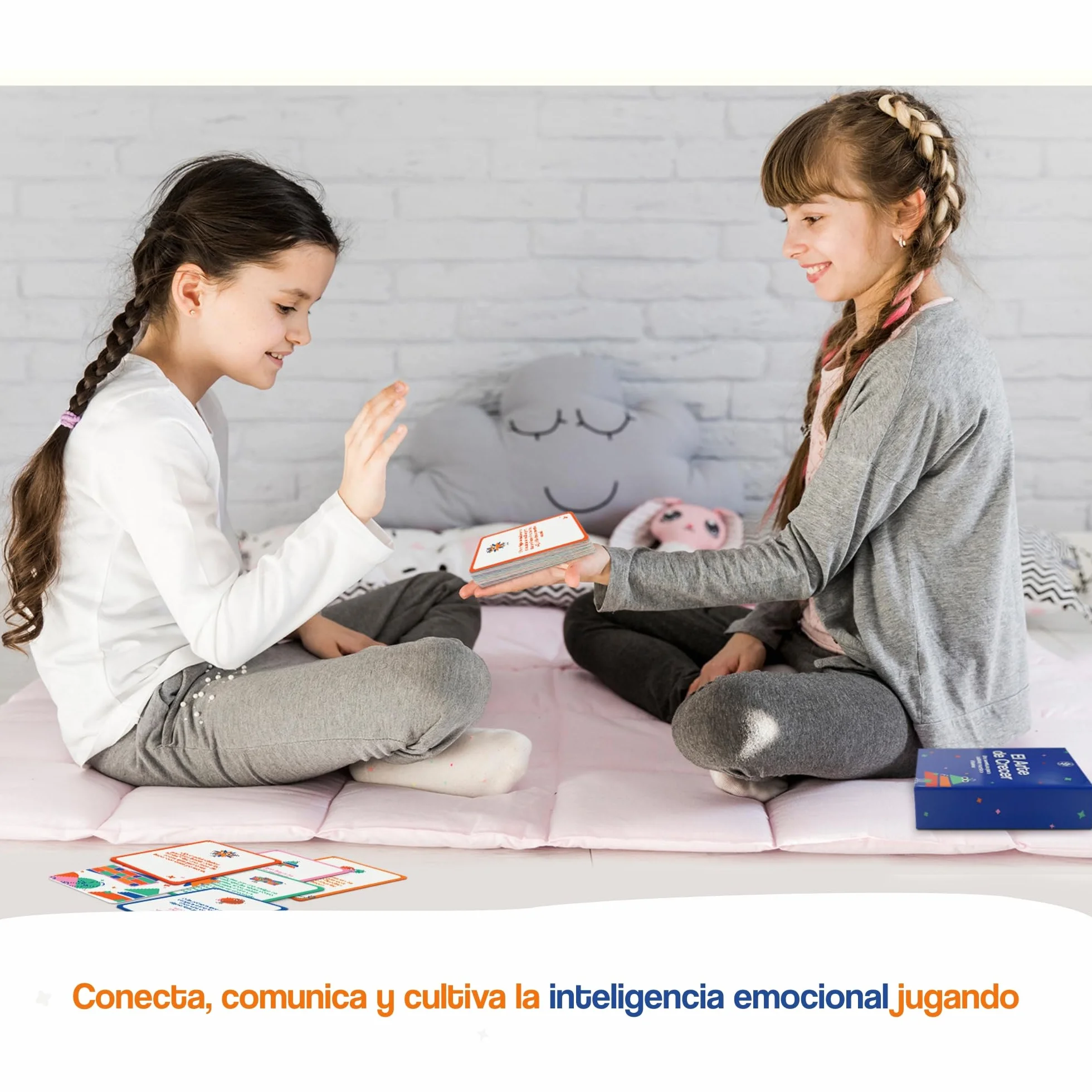 El Arte de Crecer 60 Cartas de Emociones para Niños Juego de Inteligencia Emocional Educativo 5+ Años
