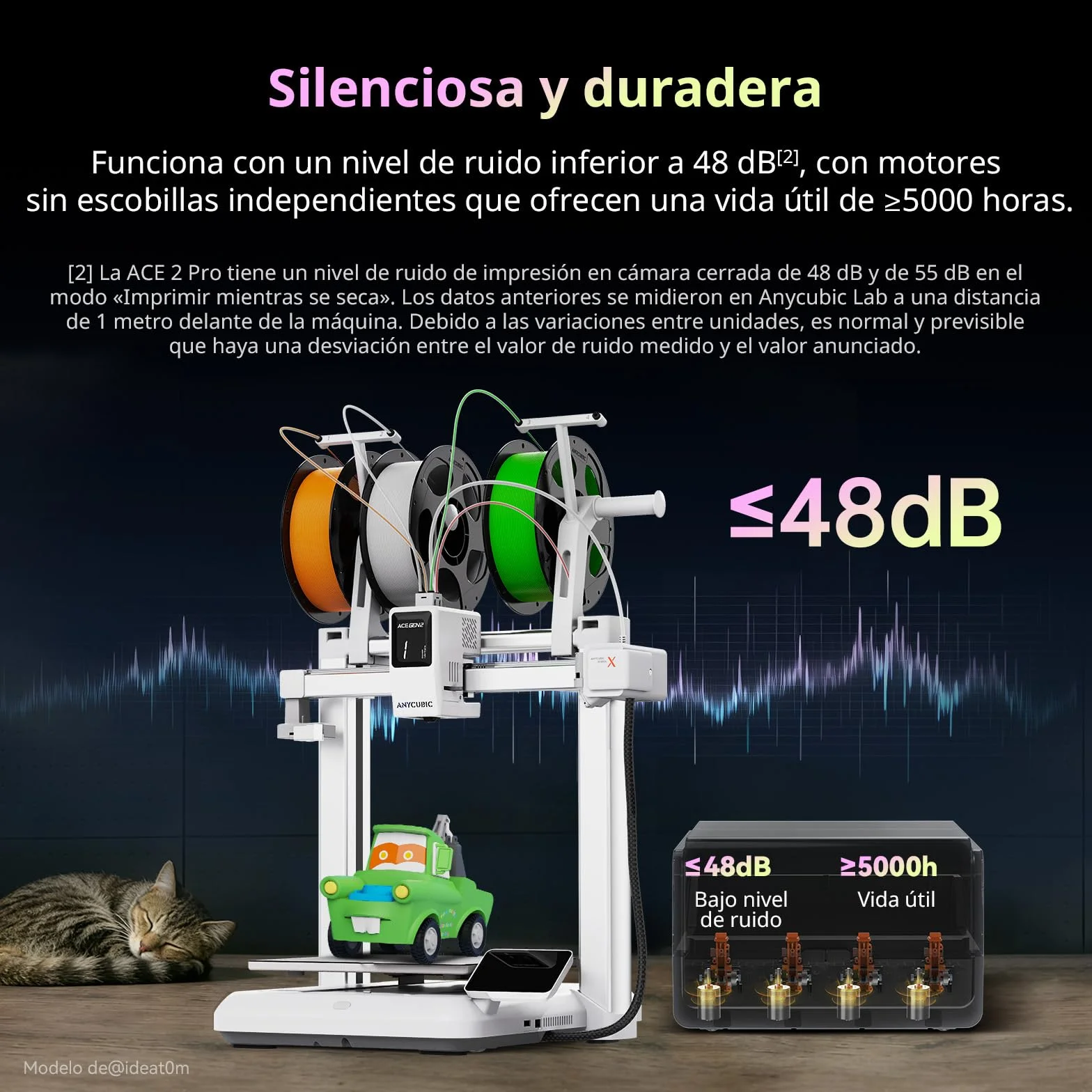 ANYCUBIC Kobra X Combo Impresora 3D, Impresión Multicolor, Secado e Impresión al Mismo Tiempo, Alta Velocidad 600 mm/s, Tamaño de Impresión 260 x 260 x 260mm,Funciona con los Principales Filamentos