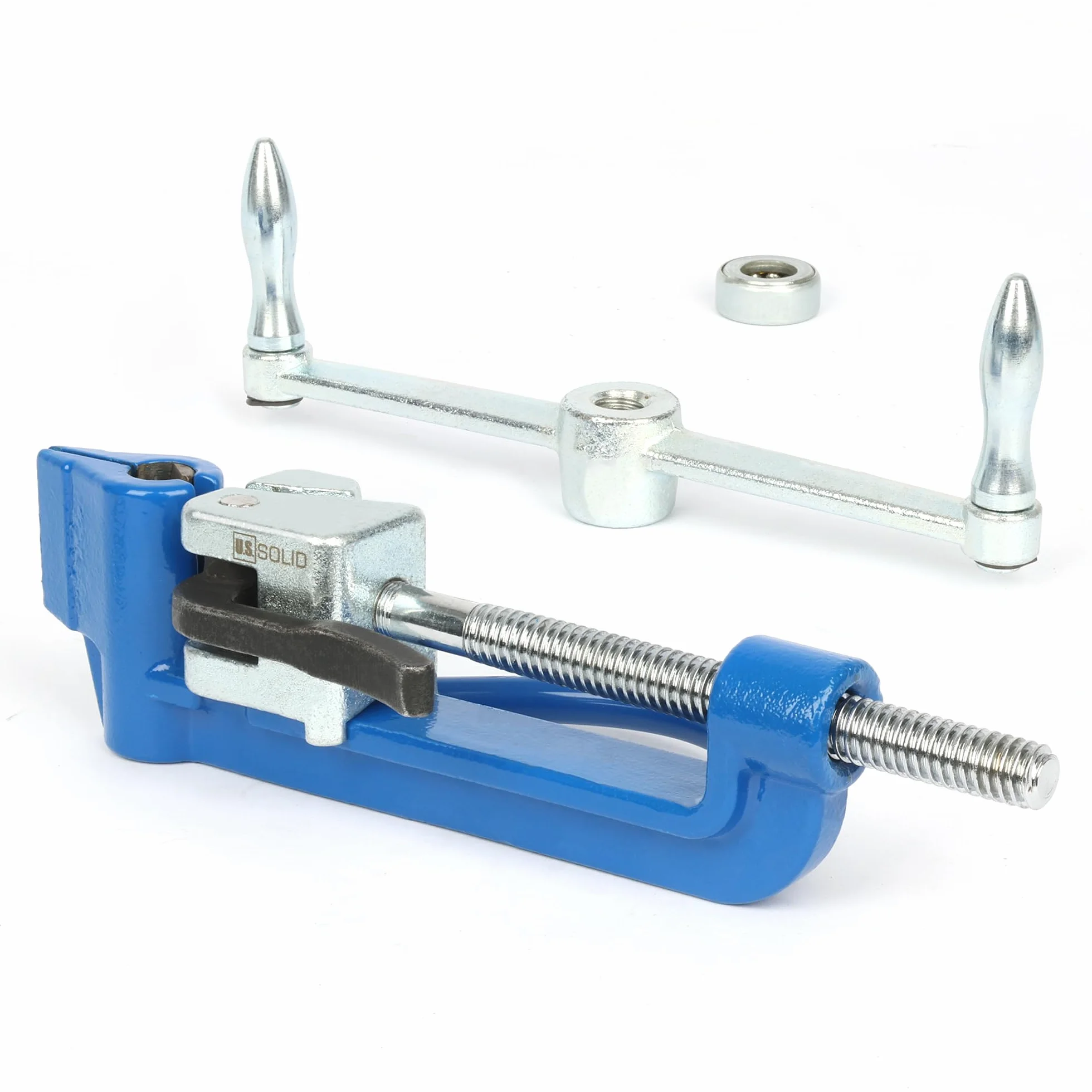 U.S. Solid Juego de flejes de acero inoxidable 304 – Cinta de paleta profesional con banda de acero inoxidable de 19 mm x 30 m, 100 clips de seguridad y martillo para asegurar la carga estable