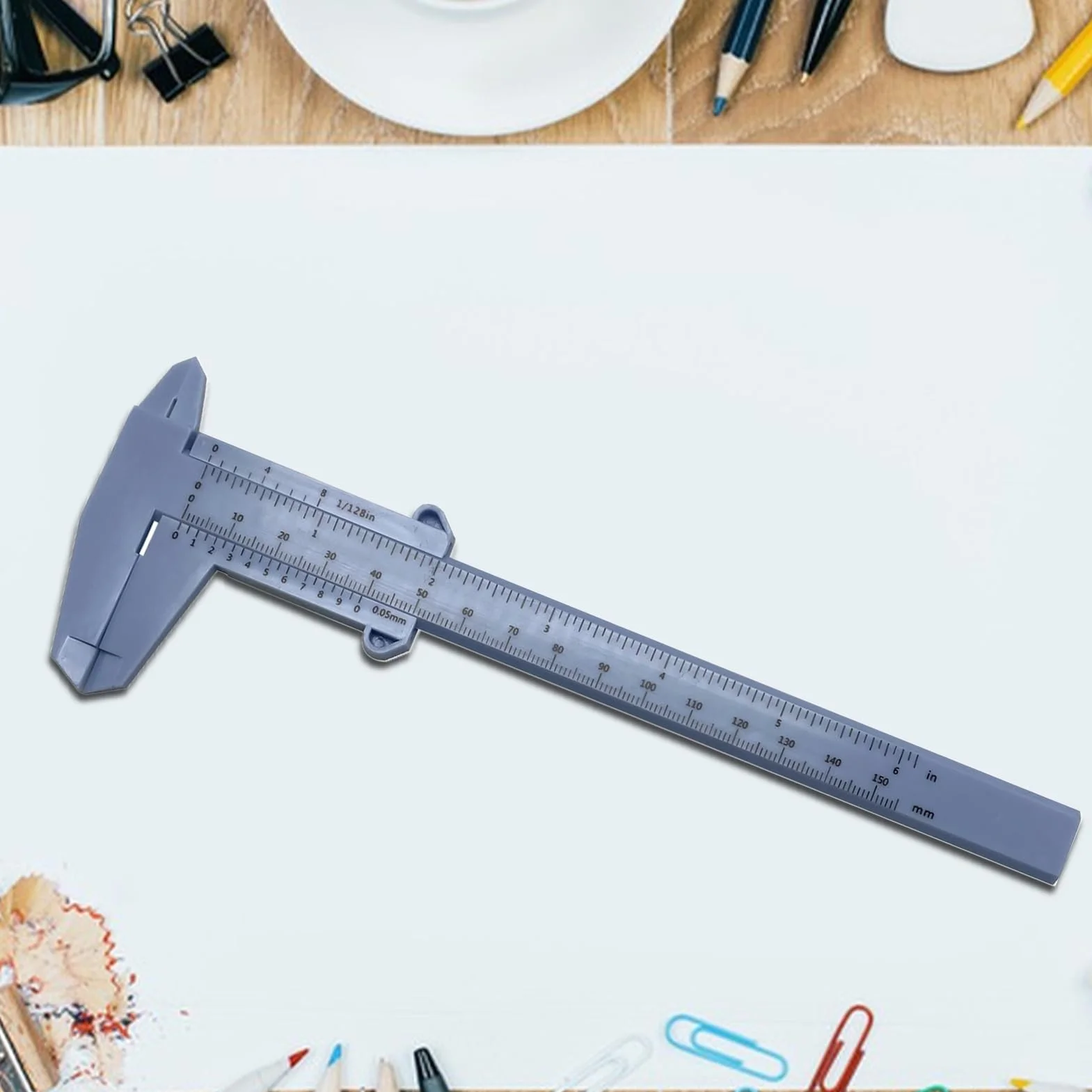 Herramienta de medición de calibradores,Herramienta de medición de calibradores,Pies de rey precisos Pie de rey práctico | Regla Vernier de pantalla multifuncional, herramienta de calibres conveniente