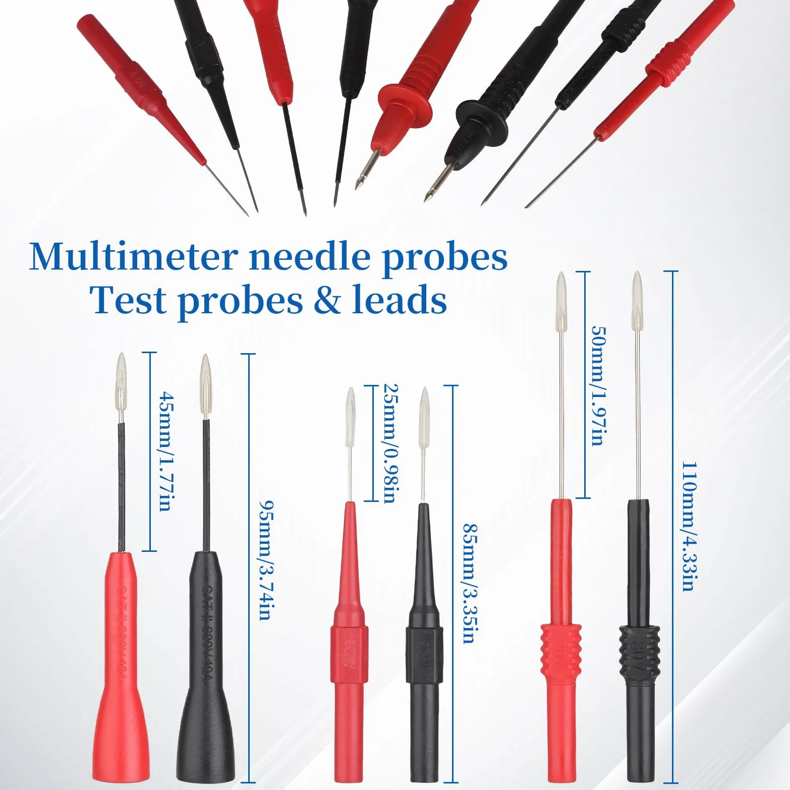 multímetro cables