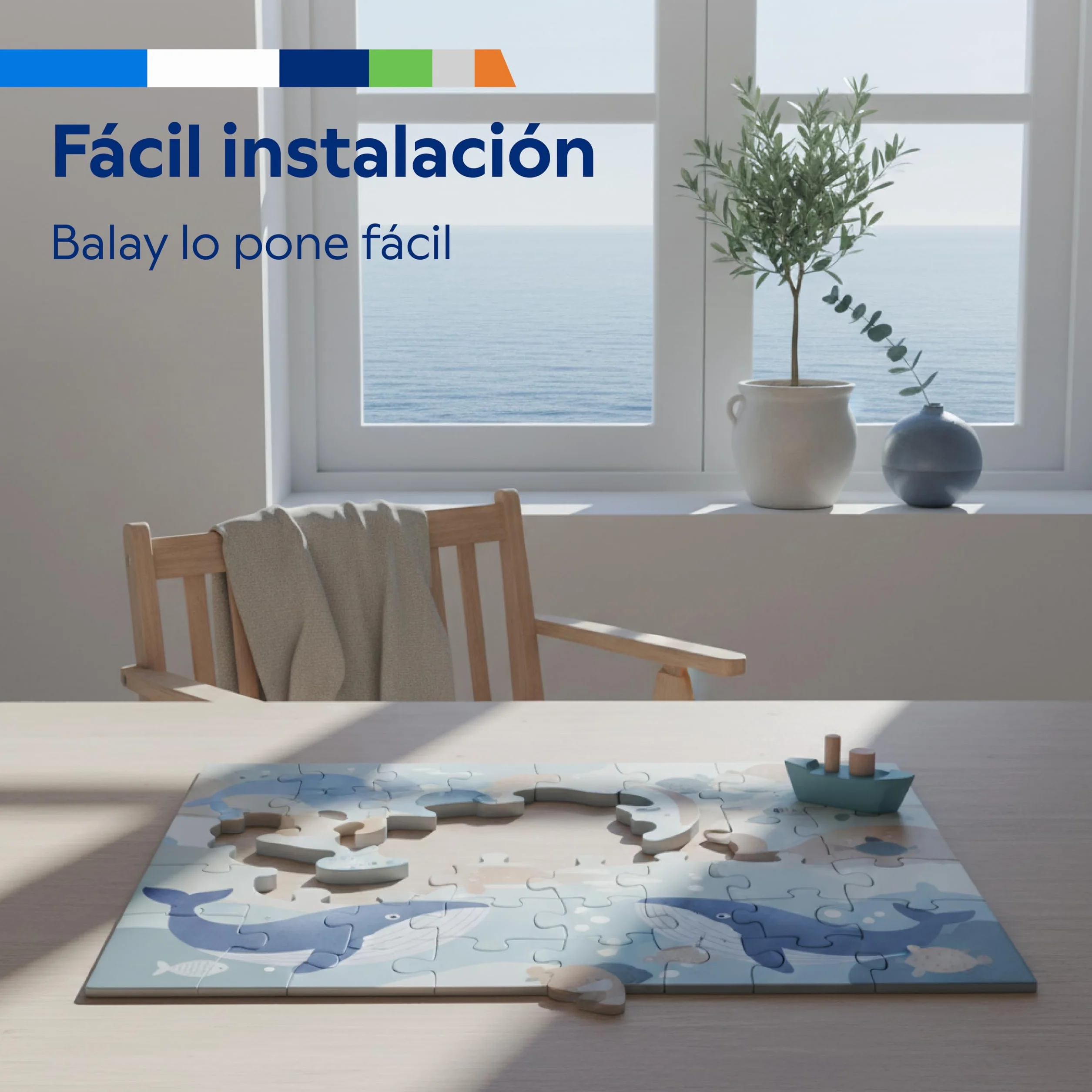 Balay Placa vitrocerámica 60 cm Zona gigante doble 21/28 cm Negro 3EB715LR