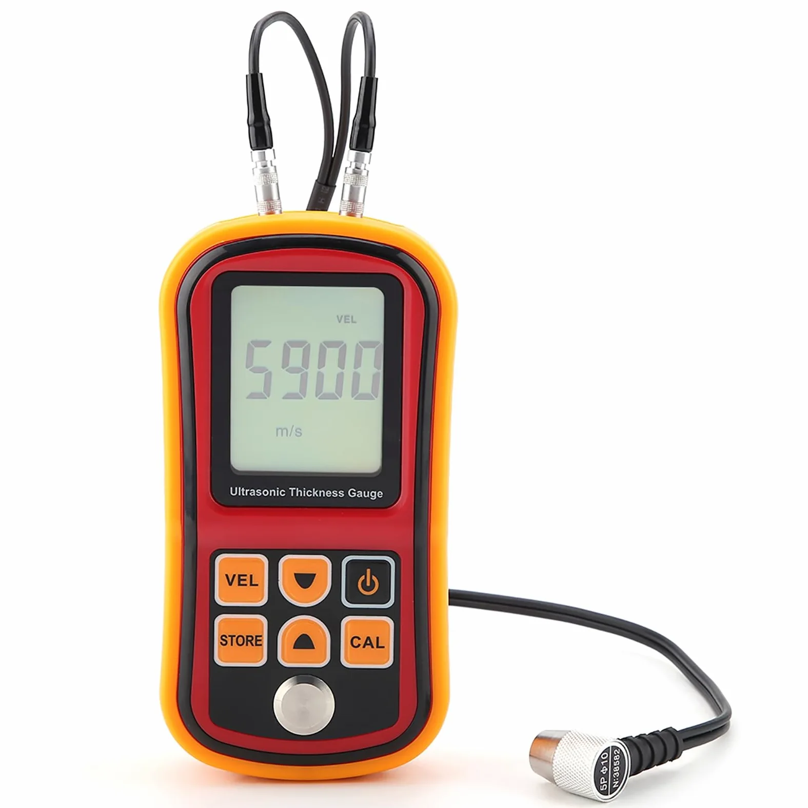 Medidor de Velocidad de Sonido de Medidor de Espesor Ultrasónico Digital GM100 1.2~220 mm (sin batería)