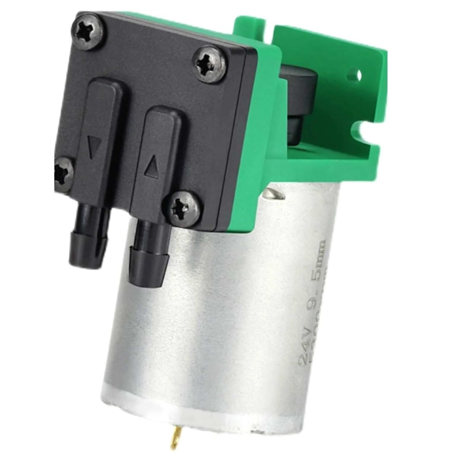 DEBLAN Micro Bomba de vacío con Cepillo de 6v, Bomba de Aire pequeña de muestreo de 12v, Bomba de presión Negativa de 24v(12V)