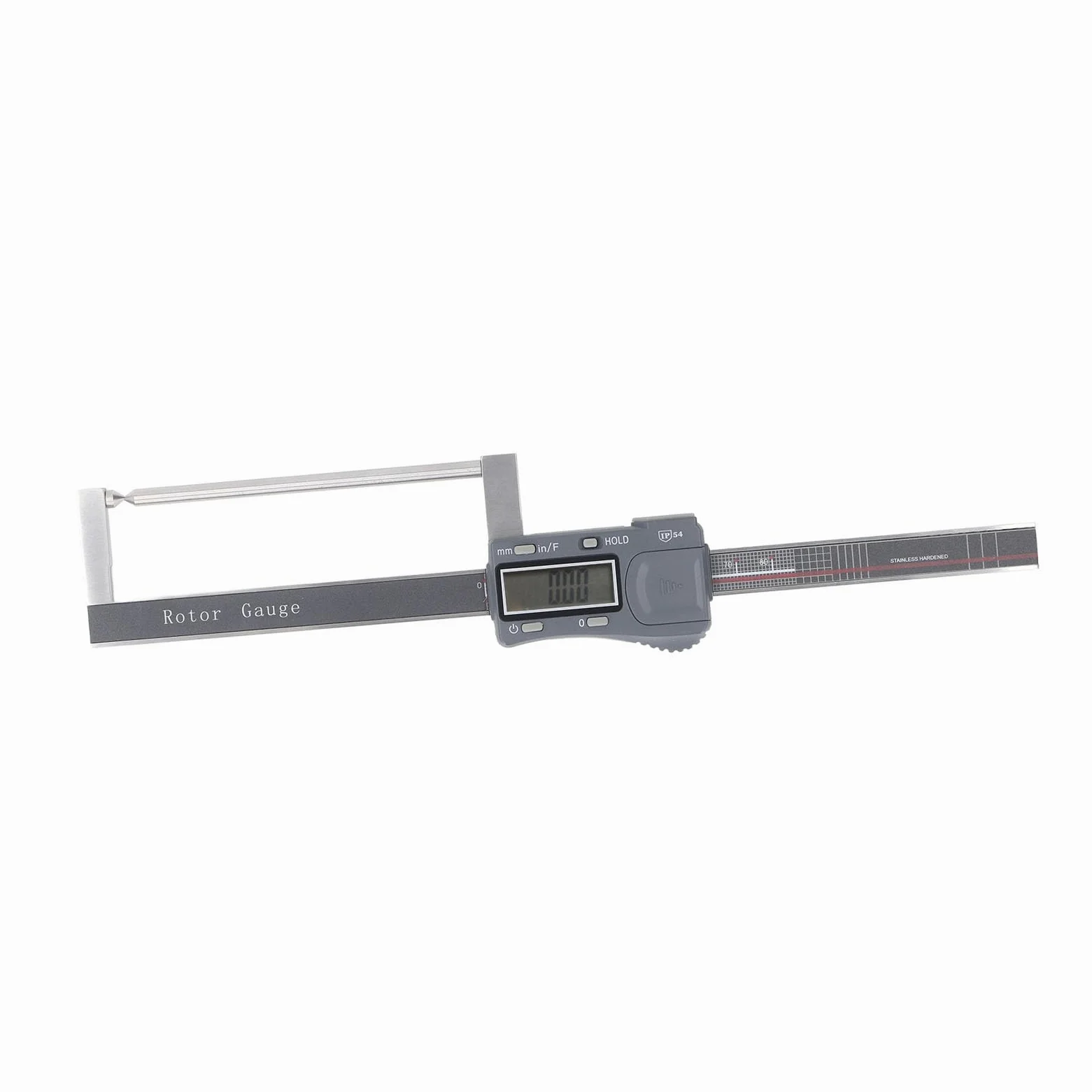 Cryfokt Calibre del Rotor de Freno Digital, Medición de Espesor de Pared del Calibrador de Freno Digital para Objetos Cilíndricos Profundos