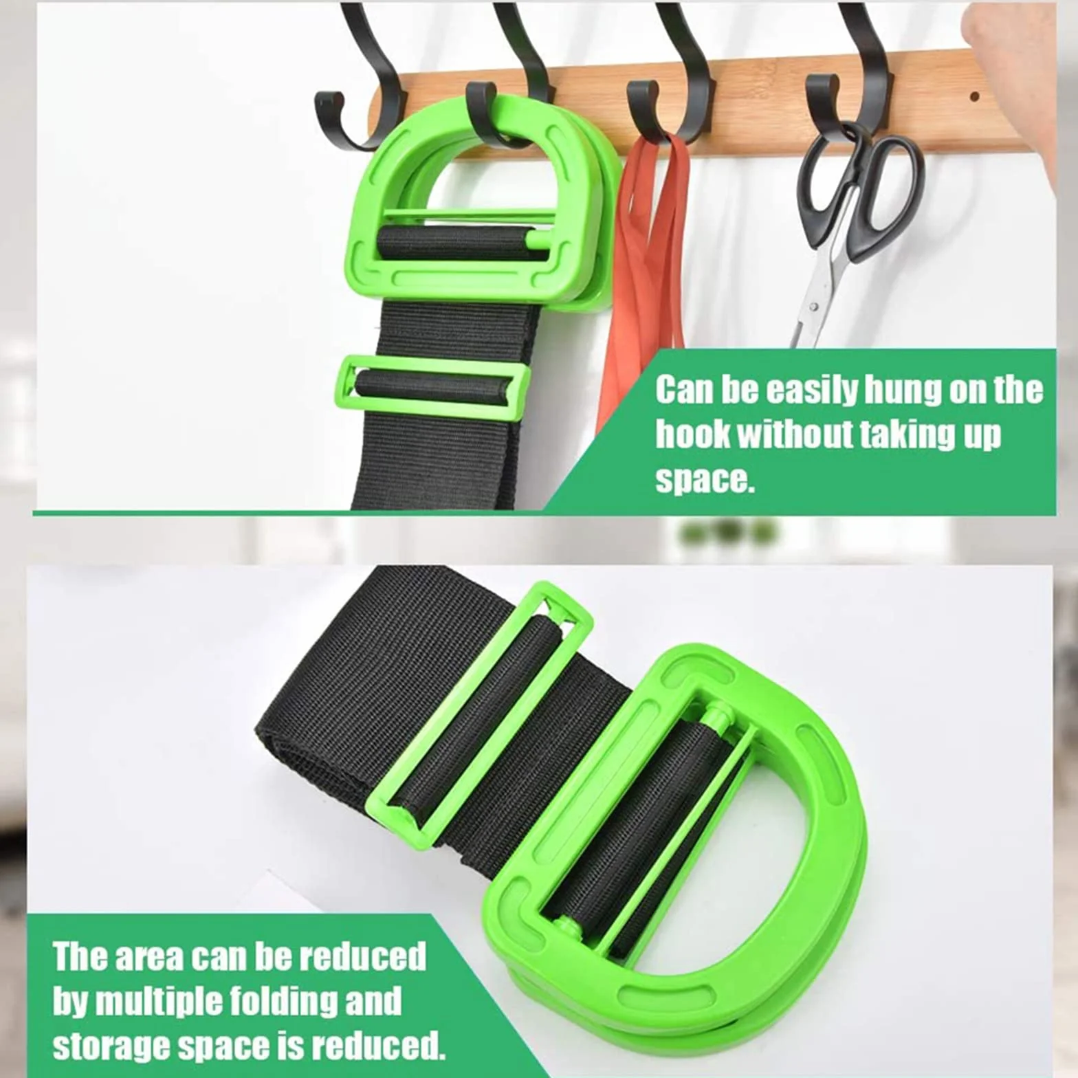 Paquete de 2 Correas para Mover y Levantar Muebles, Cajas, Colchón, con 2 Pares de Guantes