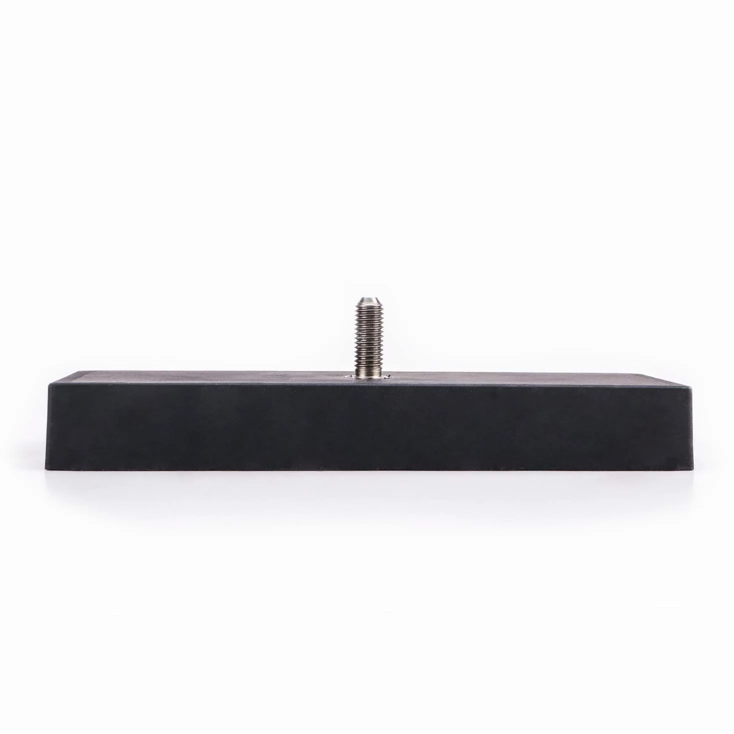 magnets4you - Imanes, Sistema magnético con pivotes roscados M10 (203 x 61 x 27 mm, engomado, fuerza de sujeción: 300 kg)