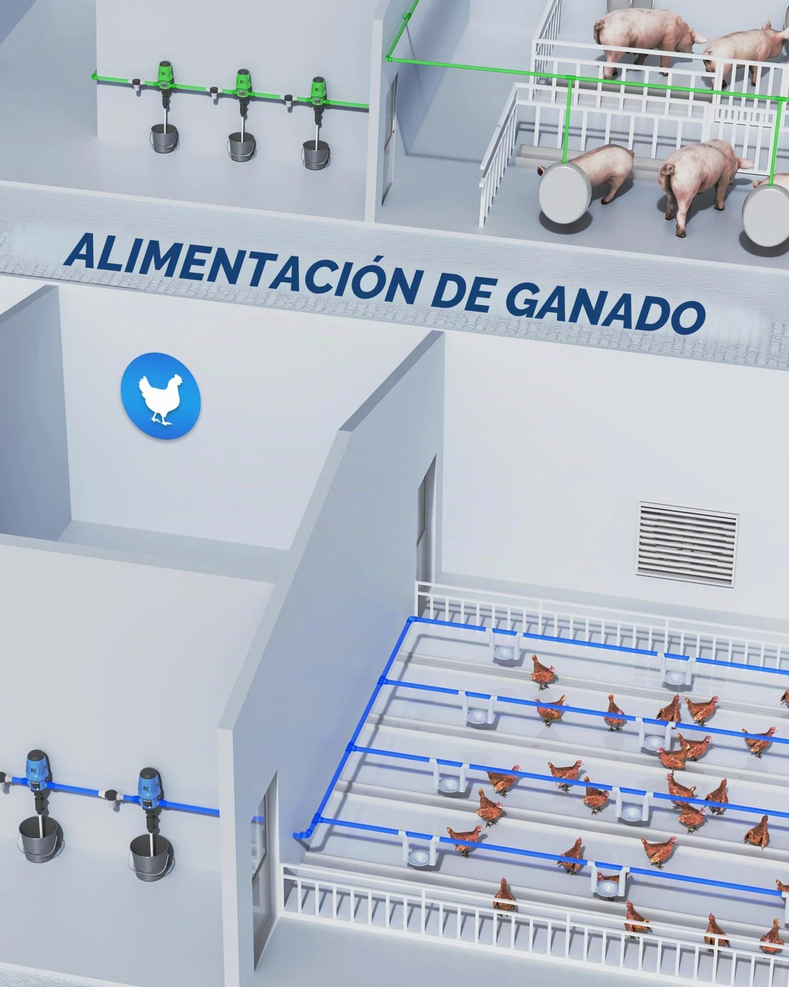 NEWTRY Inyector de fertilizante de riego por goteo, bomba proporcional ajustable del 1 al 10%, bomba dosificadora NPT de 3/4 pulgadas para jardín, sistema hidropónico y de riego