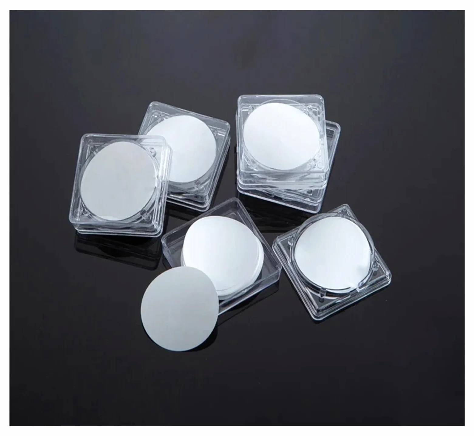 50 unids/Caja 13mm-150mm PP Membrana de Filtro microporoso Polipropileno miliporo filtración Membrana de microfiltración de Laboratorio(120mm) | 120mm
