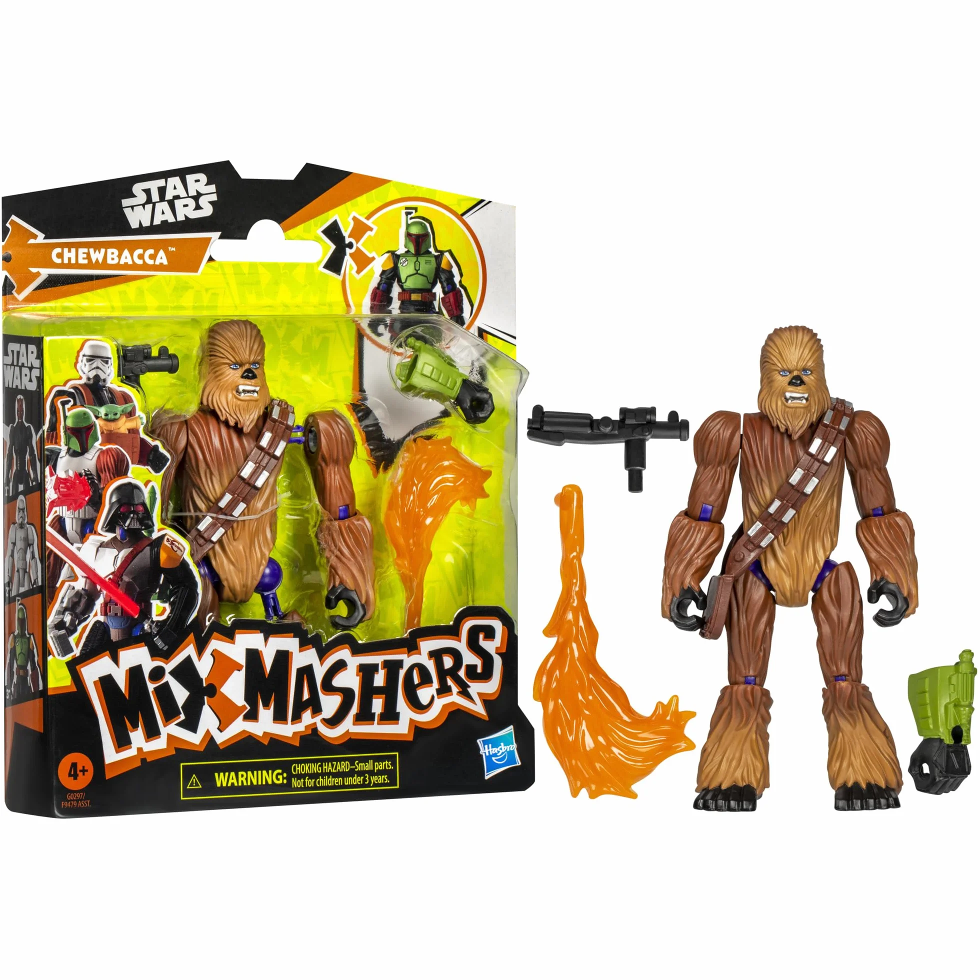 Star Wars MixMashers Chewbacca Figura de Acción Mix-and-Match