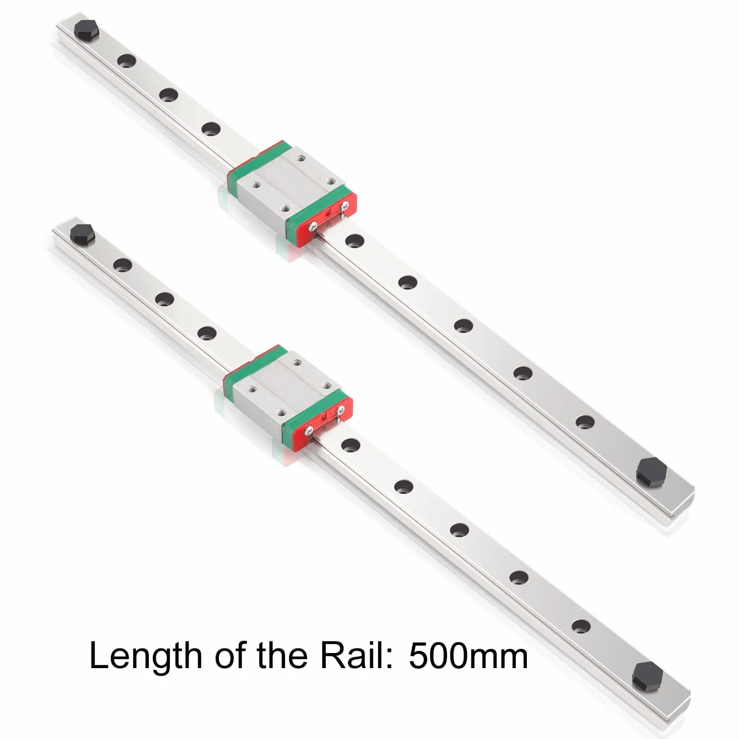 MGN12H 500MM guía lineal carril para impresora 3D CNC (2 unidades)