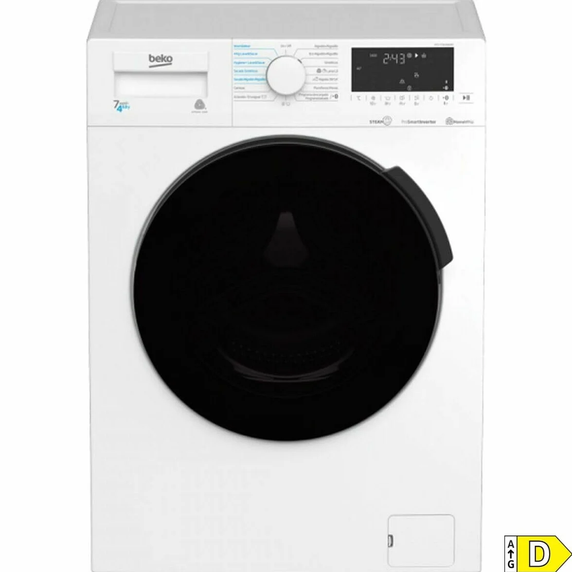 Beko HTV7716DSWBTR Lavadora Secadora 7KG 4KG Clase A