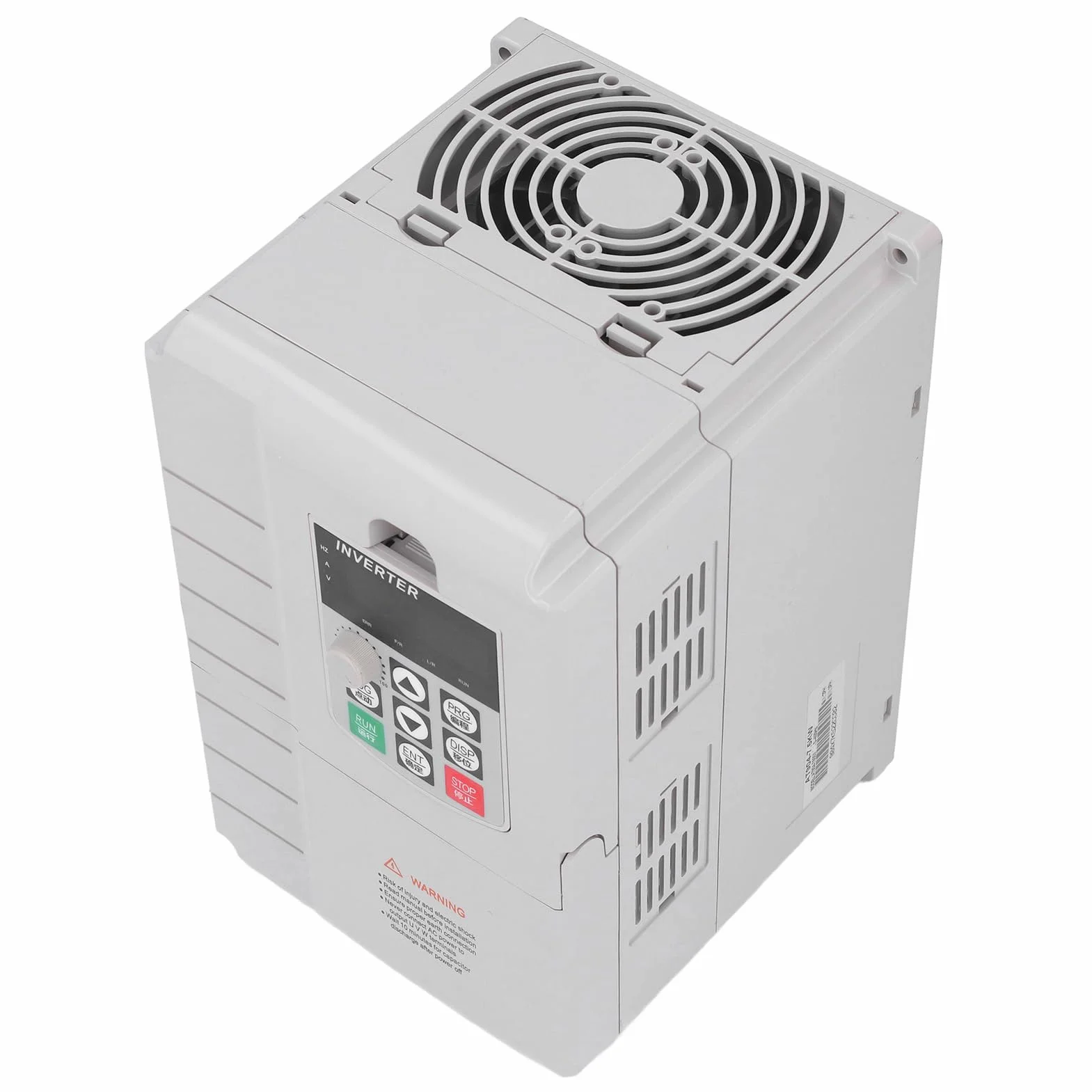 Convertidor de Frecuencia 7.5KW para Control de Velocidad de Motor, Entrada Monofásica 220V, Salida Trifásica 380V