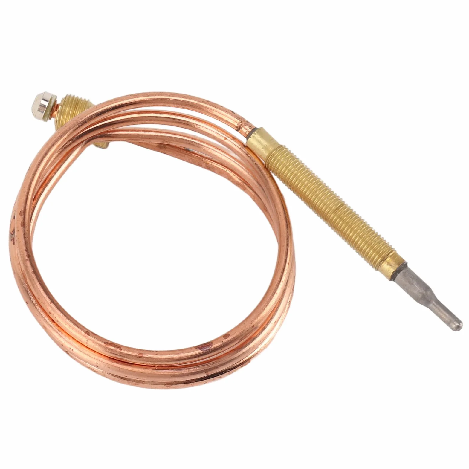 Termopar de Repuesto Universal, Cobre Resistente a Altas Temperaturas para Estufas de Chimenea, Hornos de Gas, Calderas