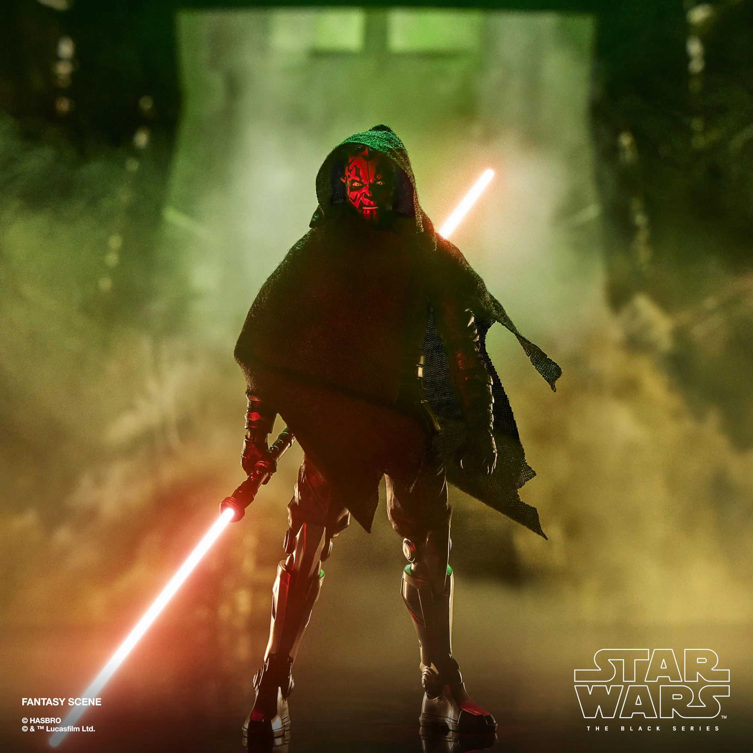 Star Wars The Black Series Maul Shadow Lord Figura de acción Premium 15 cm