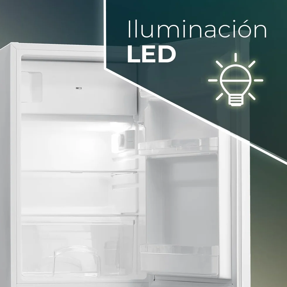 SVAN Frigorífico Refrigerador Blanco SR85501EC 102 L Puerta Reversible Clase E