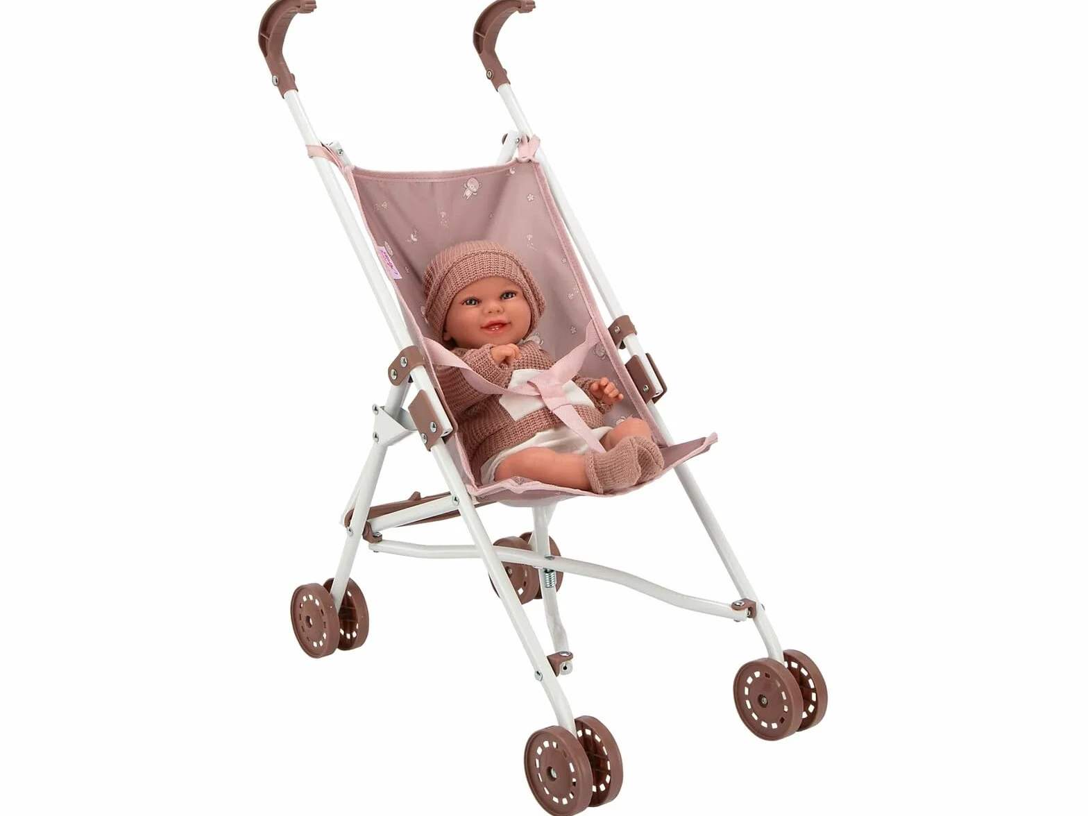 ARIAS Sillita de Paseo Bear Plegable Ligera 27x47x58 cm Juguete Niños +3 años