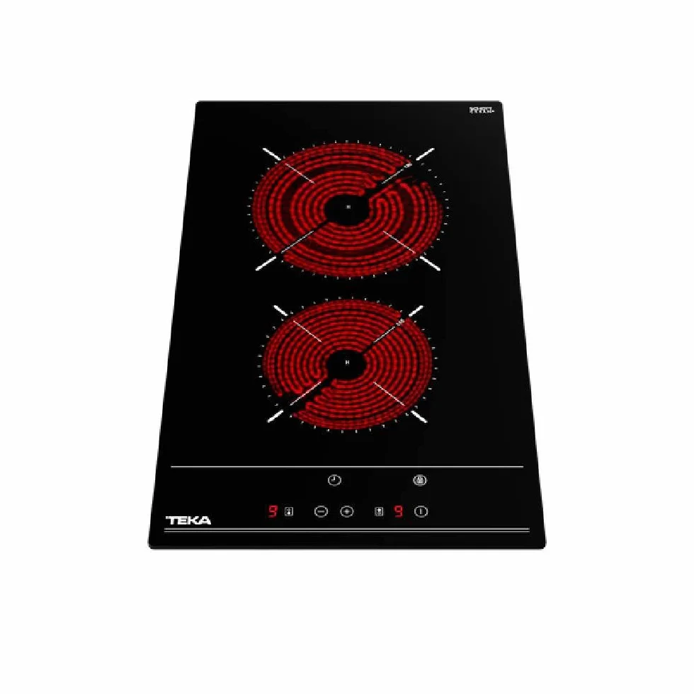 TEKA Placa Vitrocerámica 30 cm 2 Fuegos TouchControl TBC 32010 TTC