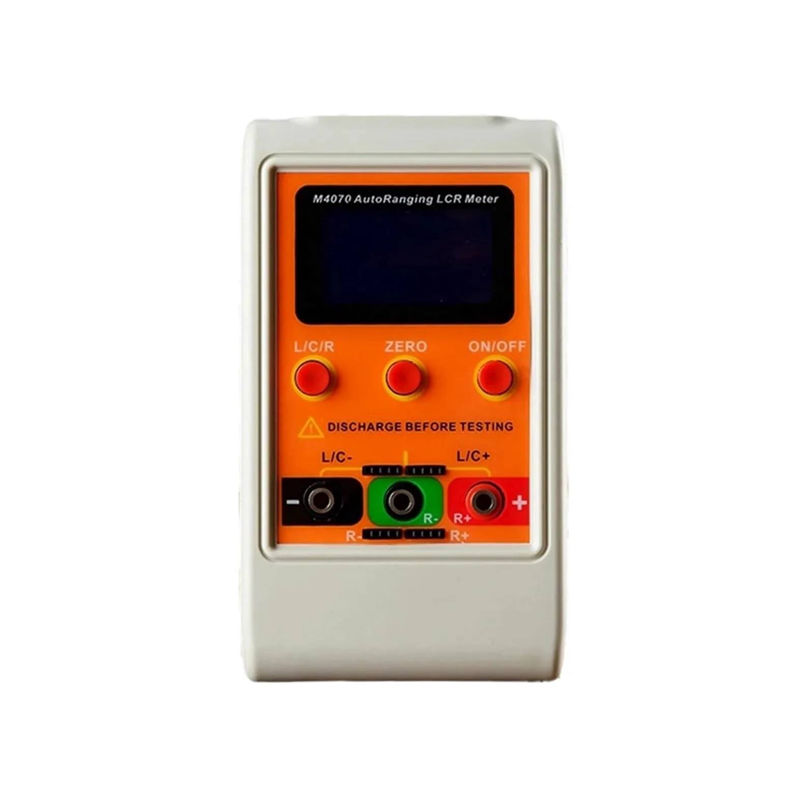 Medidor de Puente LCR de Rango automático, medidor de inductancia de capacitancia Digital Recargable LCD, Rango 100h 100MF 20MR