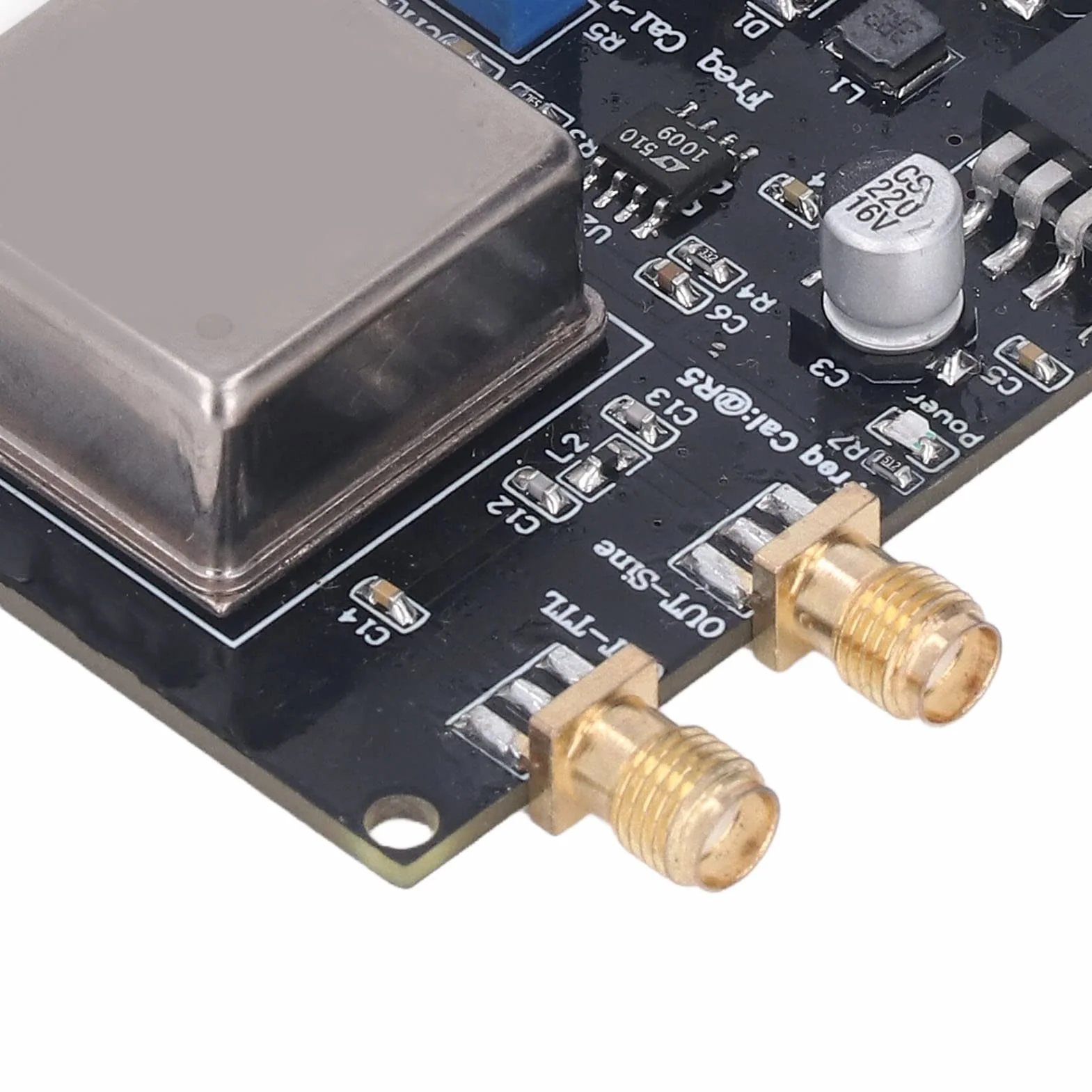 OCXO Módulo de Referencia de Frecuencia Estándar 10 MHz, Oscilador de Cristal de Placa de Temperatura Constante