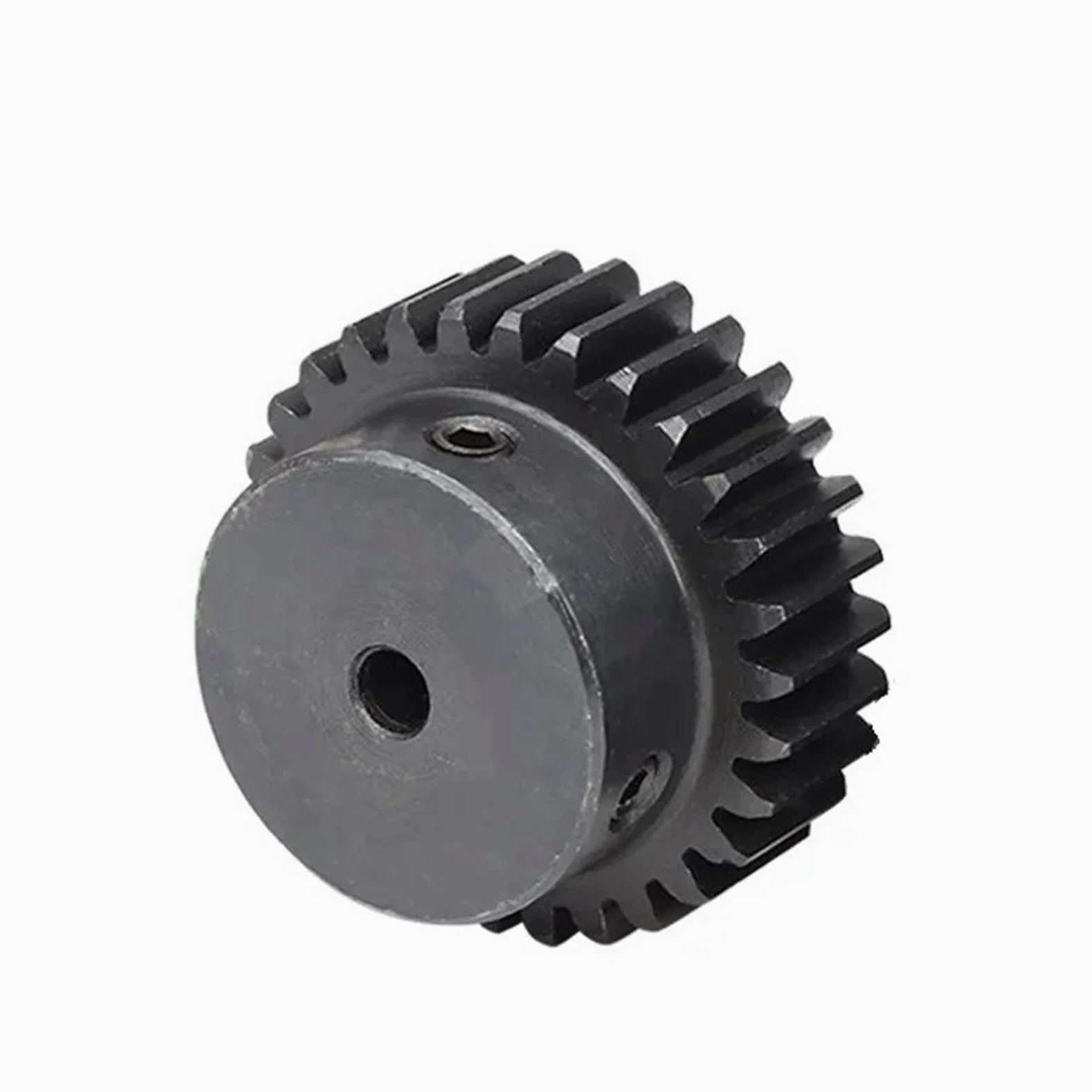 1 Pieza De Engranaje Recto Acero Al Carbono | Engranaje de piñón de transmisión de orificio múltiple(45 Teeth,20mm)