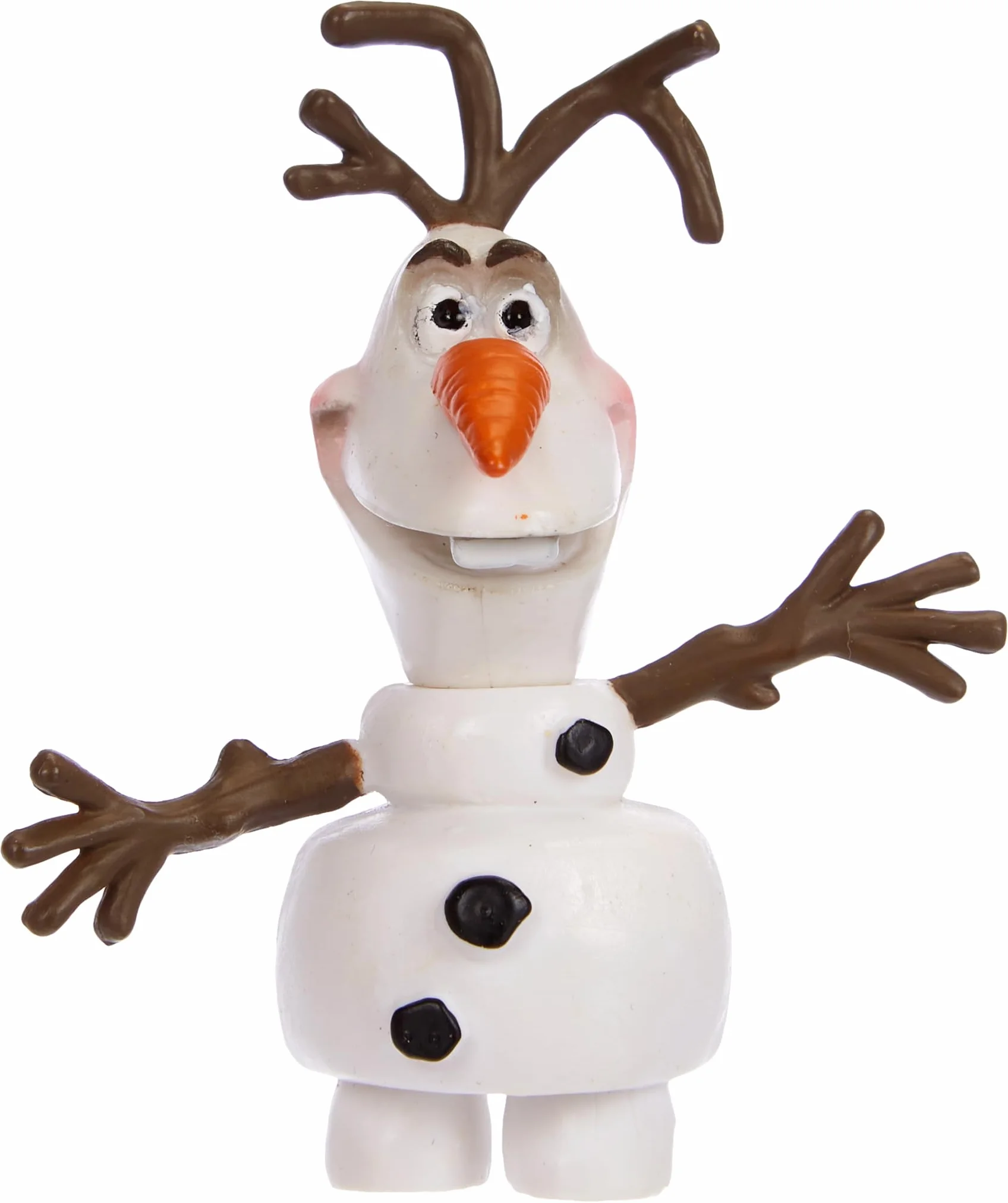 Bullyland Figura de Juego Walt Disney La Reina del Hielo Olaf 4,5 cm Pintada a Mano sin PVC