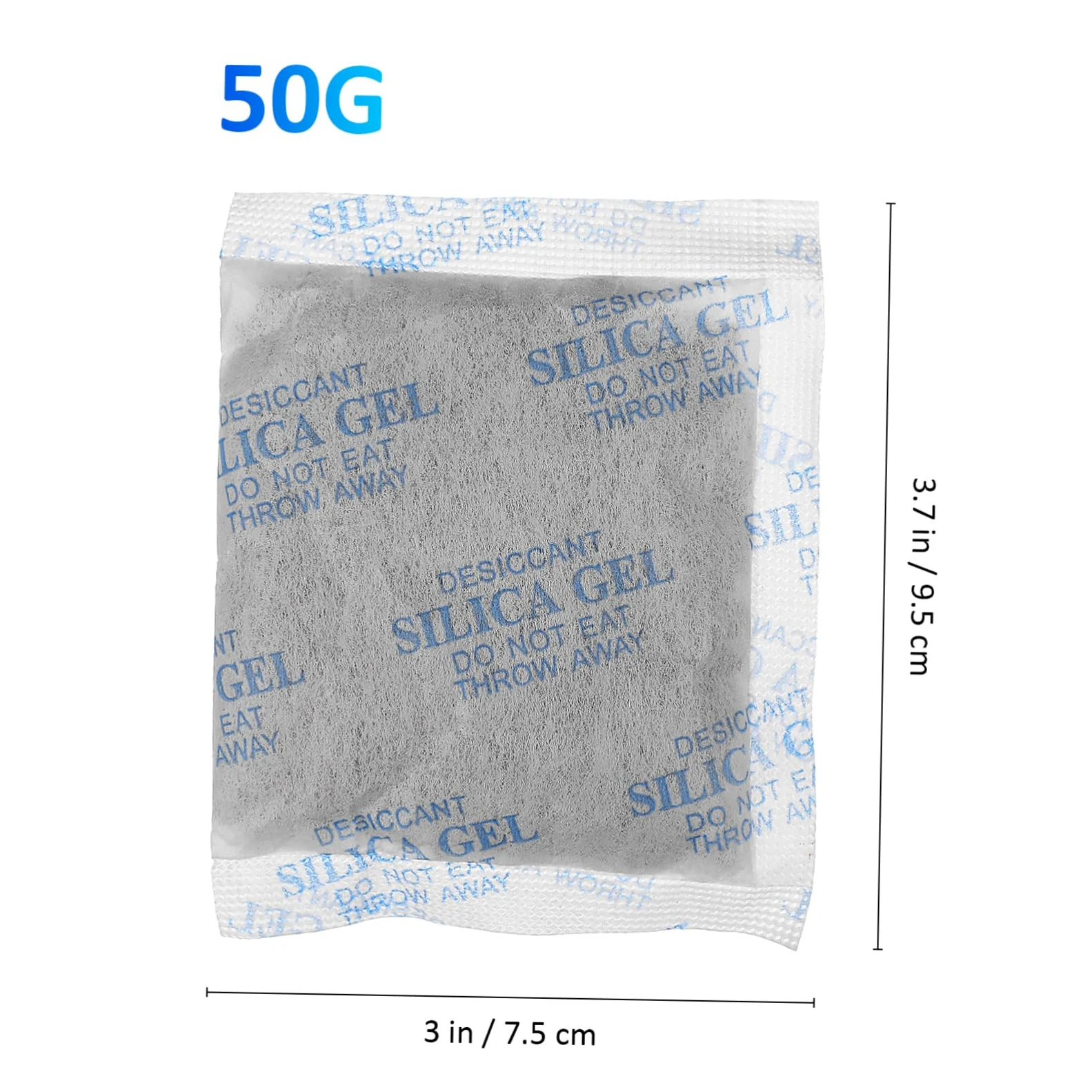 Holibanna Bolsas Desecantes Alta Absorción de Humedad Tela No Tejida 30 de Gel de Sílice de 50g Protección Constante para Armarios y Cajones | Absorción de Humedad Alta, Uso Versátil para Electrónica y Alimentos, Formato de Sobres para Almacenamiento