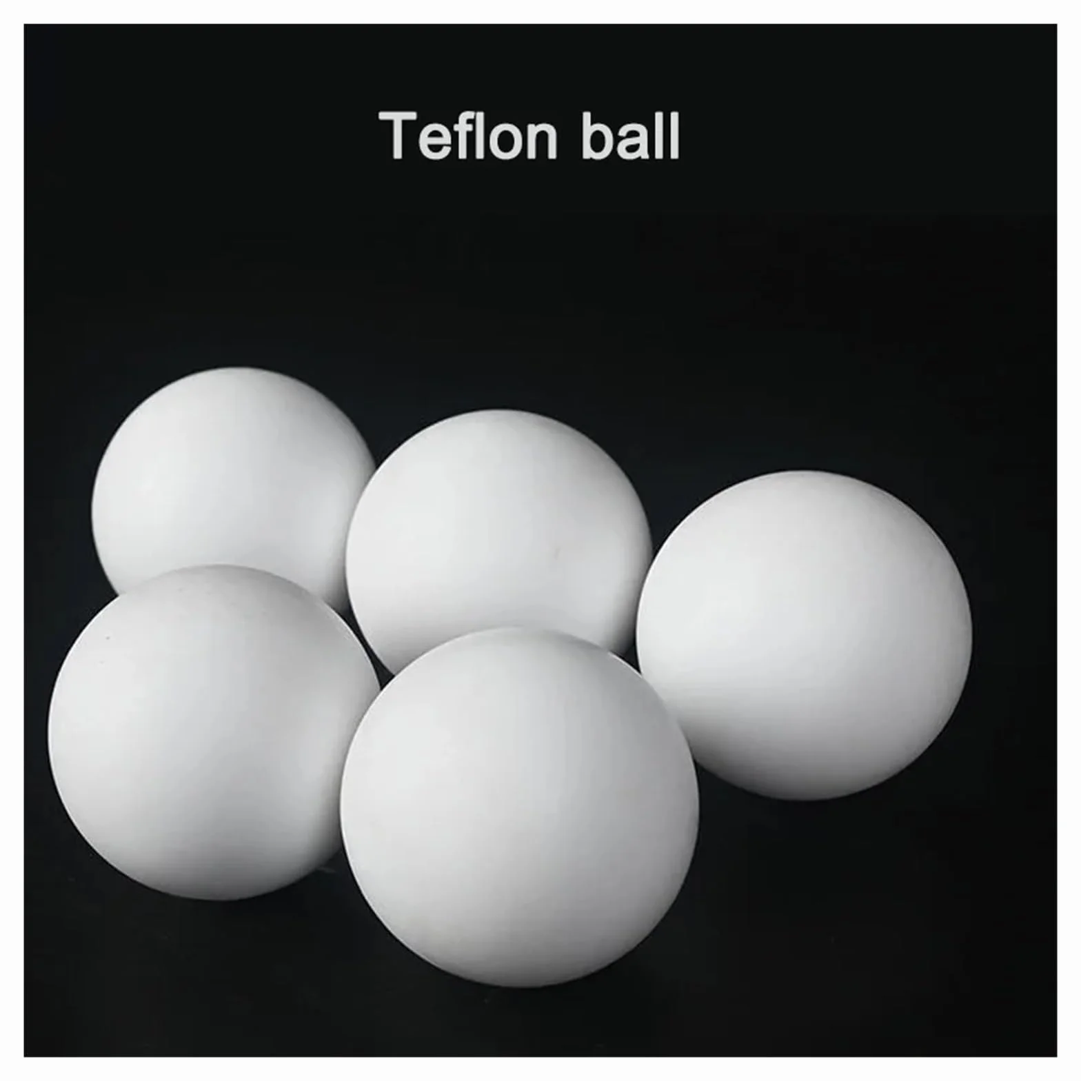 Bolas de PTFE de teflón 3-120 mm para bombas de diafragma resistentes a altas temperaturas y fricción 16 mm 10 piezas