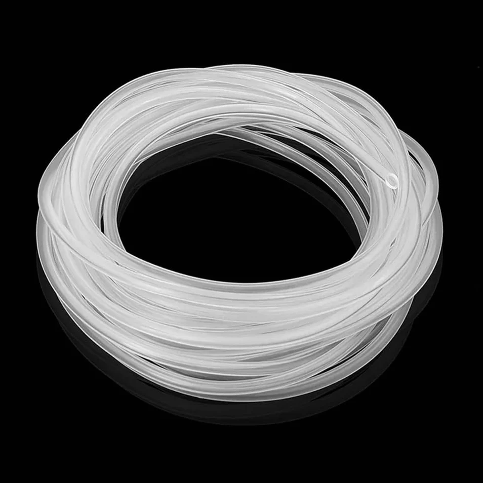 Manguera capilar pequeña negra OD 1-8 mm - Tubo flexible de caucho de silicona blanco for uso en laboratorio, 1 pieza(White,10metersx2mmx4mm)