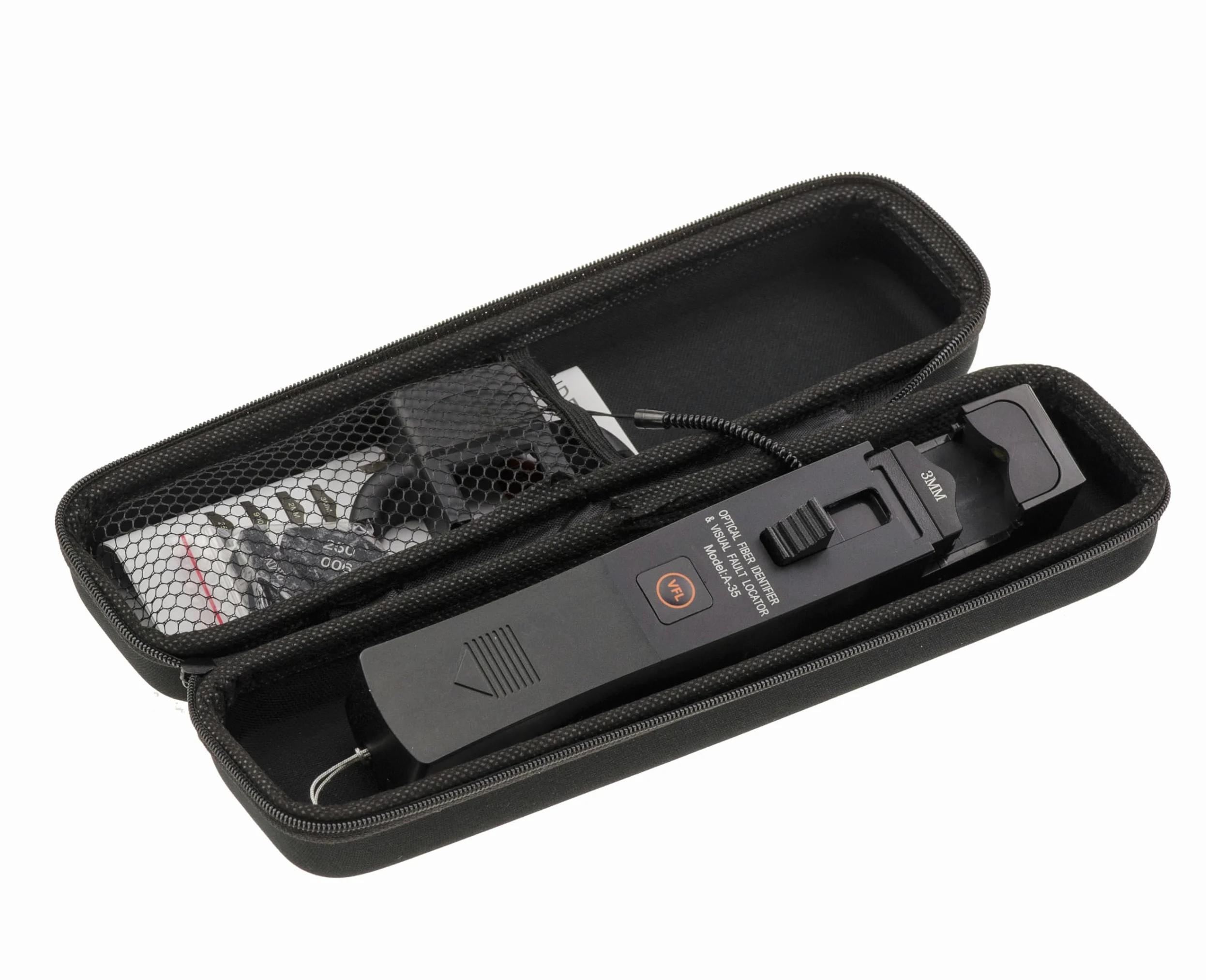 KALEA-INFORMATIQUE Identificador de Fibra con localizador Visual de Fallos VFL 10mW Integrado, Longitud de Onda de Trabajo 800-1700nm
