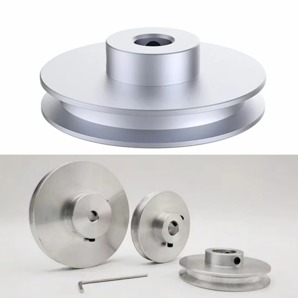 Poleas ranuradas de aluminio en V 6 mm 20-80 mm (30)