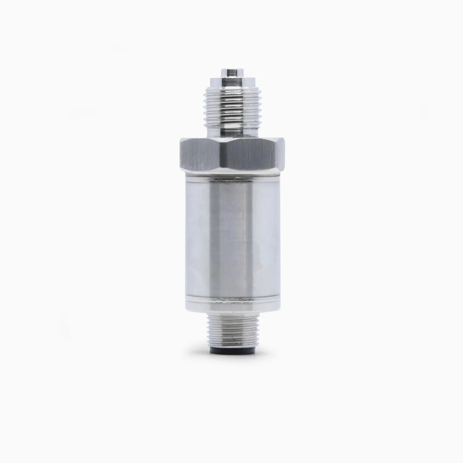 Sensor de presión de agua Transductor de presión de agua, aceite, combustible, gas y aire G1/4 12-36 V 4-20 mA M12-4 pines SS304 Transmisor absoluto/manométrico Diseño de protuberancia del sensor(0-2M