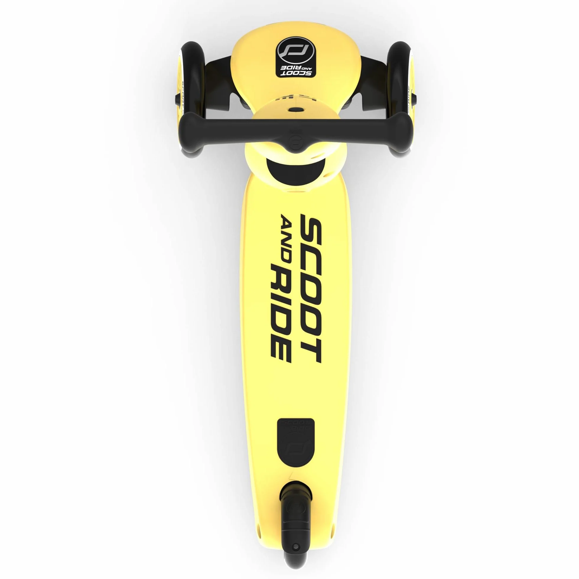 Scoot and Ride Highwaykick 1 Limone 2 in 1 con seduta regolabile in Altezza per Bambini 1-5 Anni
