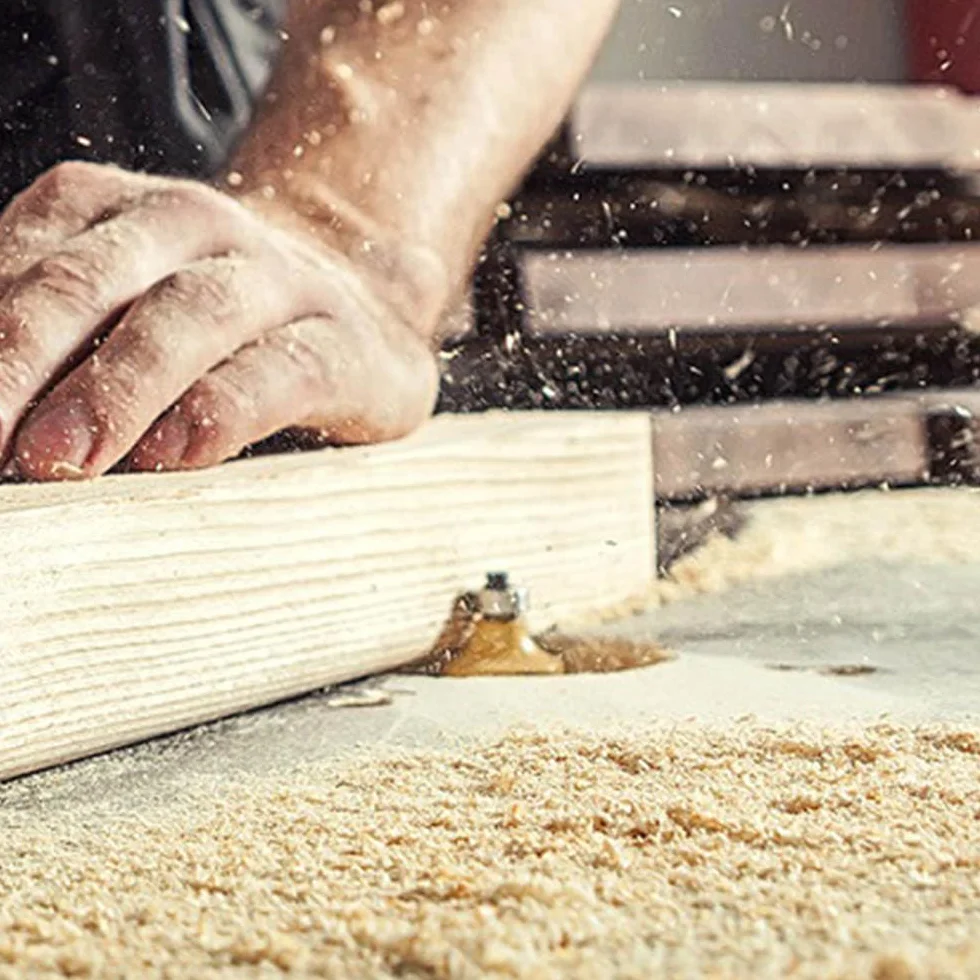 Hoteche Juego de fresas superiores de 35 piezas, vástago de 12 mm, acero aleado, para fresadoras de madera de calidad industrial para madera dura y blanda, con 1 filo plano