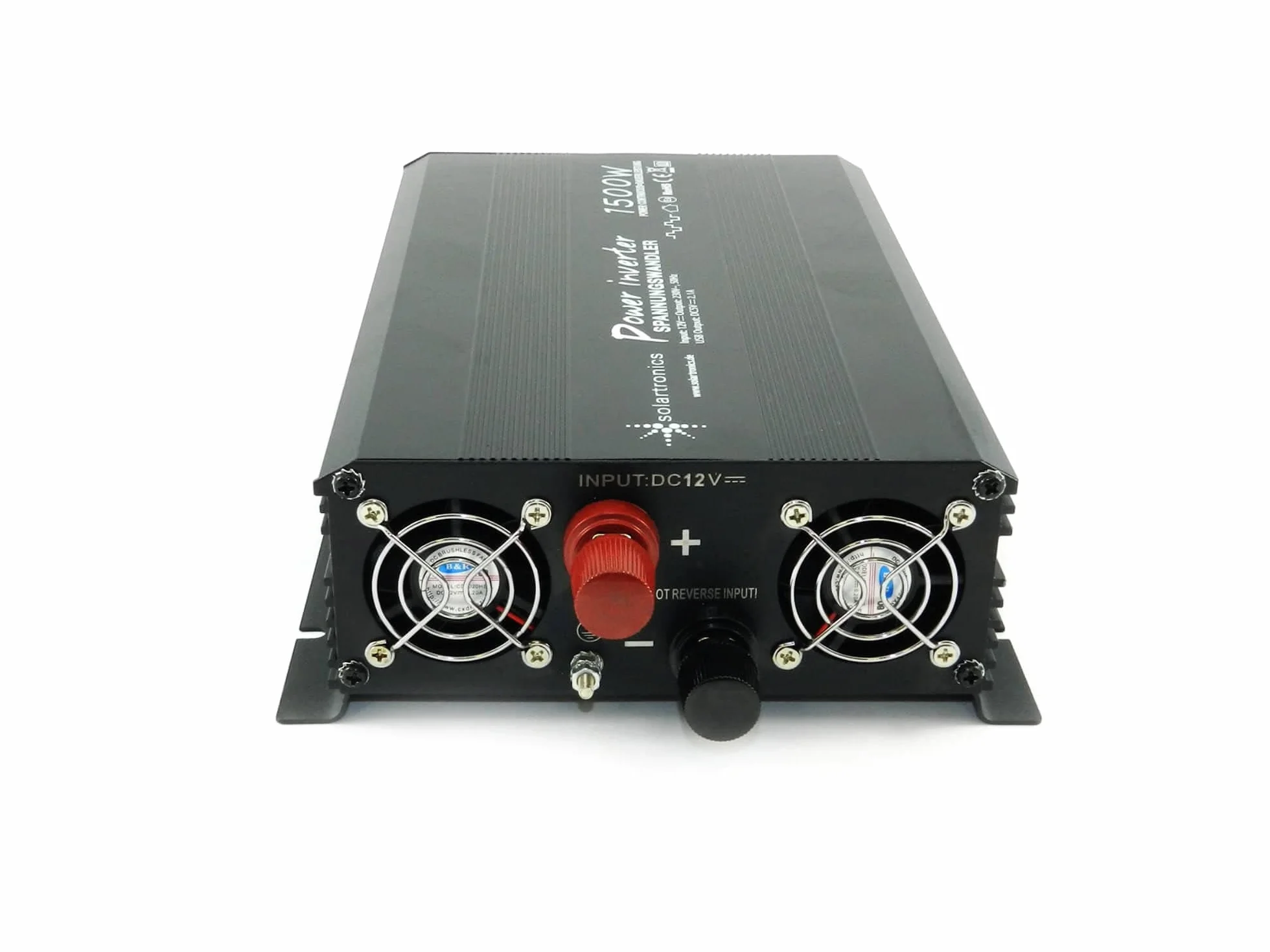 Convertidor de tensión 12 V 1500 3000 W 230 V - Inversor para la conexión móvil de electrodomésticos