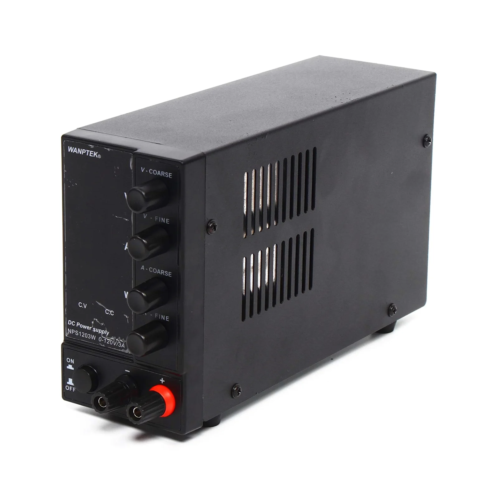 Fuente de alimentación de laboratorio regulable estabilizada 0 – 120 V 0 – 3 A CC transformador fuente de alimentación 220 V