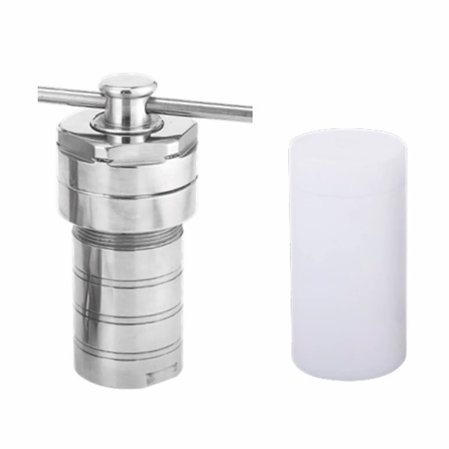Reactor de autoclave hidrotermal de 5-500 ml con síntesis hidrotermal de cámara de PTFE(50ml)